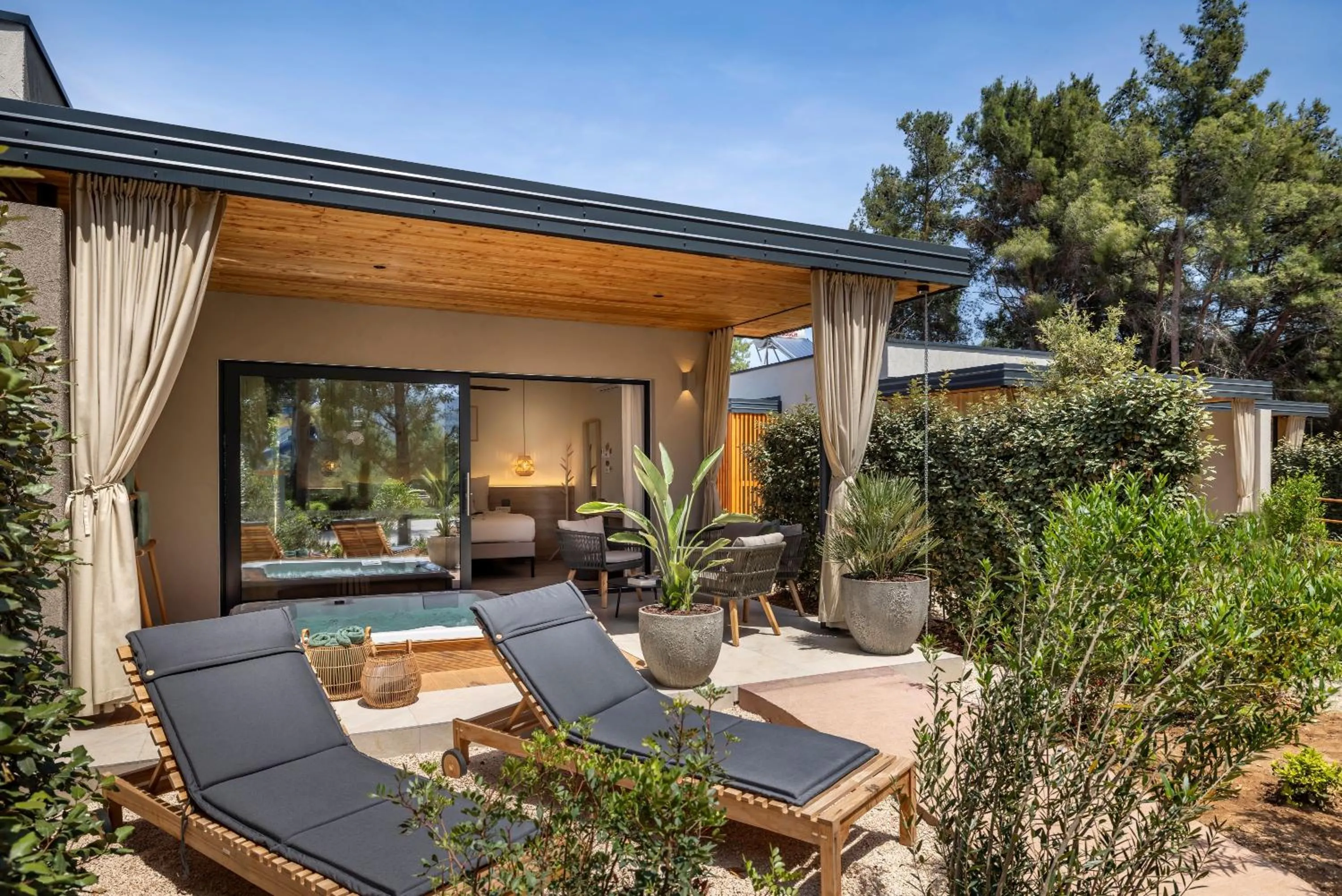 Hot Tub in Valamar Amicor Resort