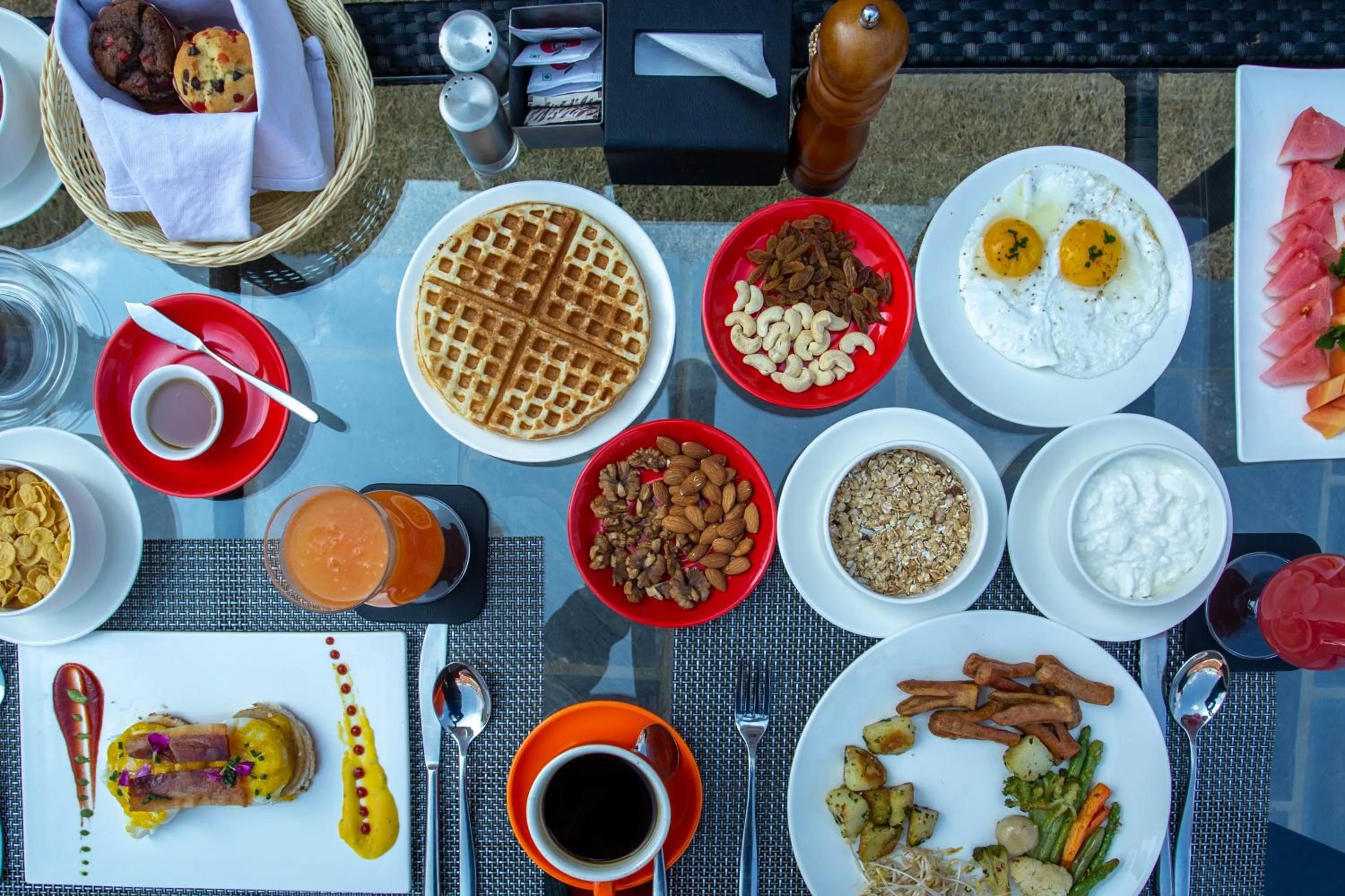 Breakfast in Hotel Ghyampe Dada