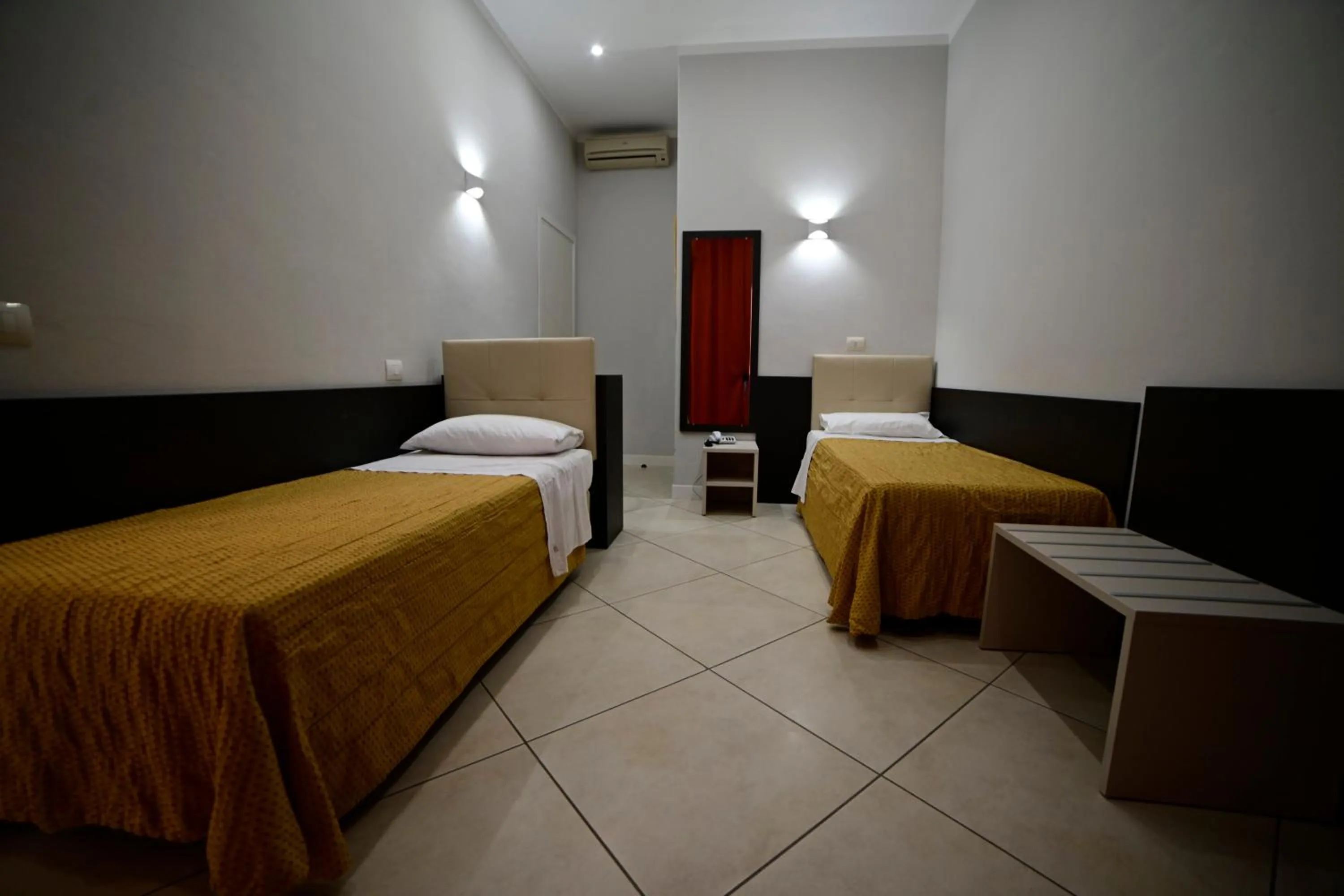 Bedroom, Bed in Hotel Demo'