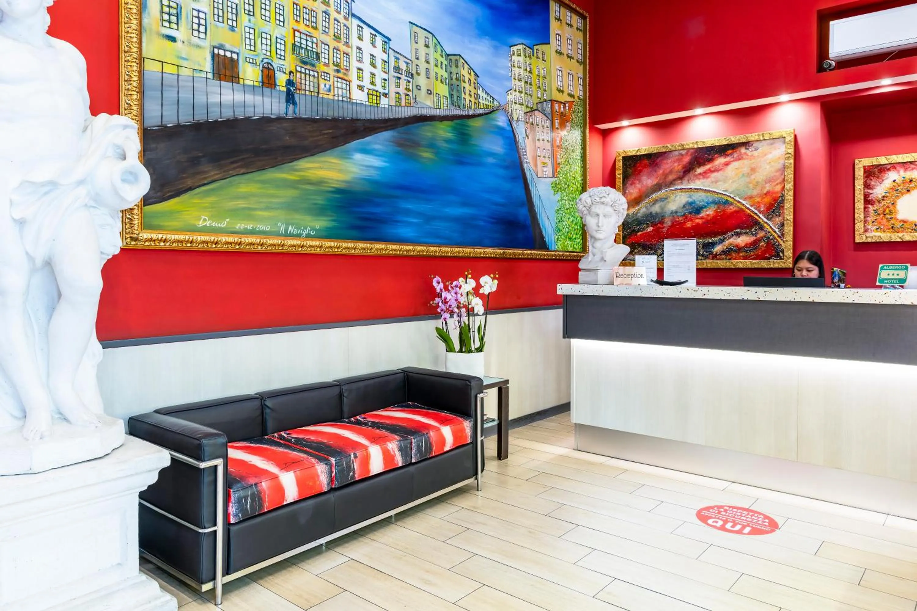 Lobby or reception in Hotel Demo'