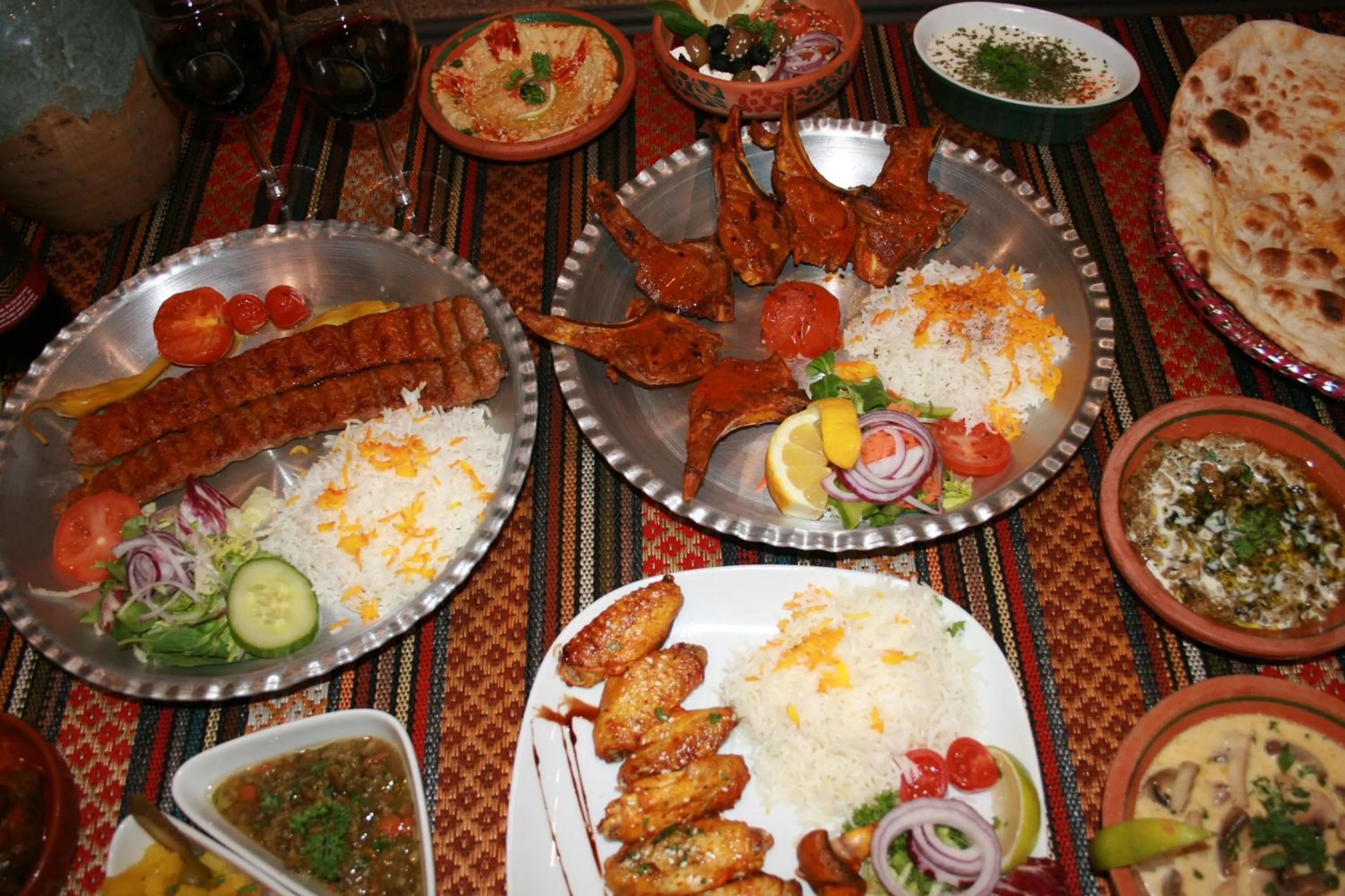 Food in Cyrus Hotel