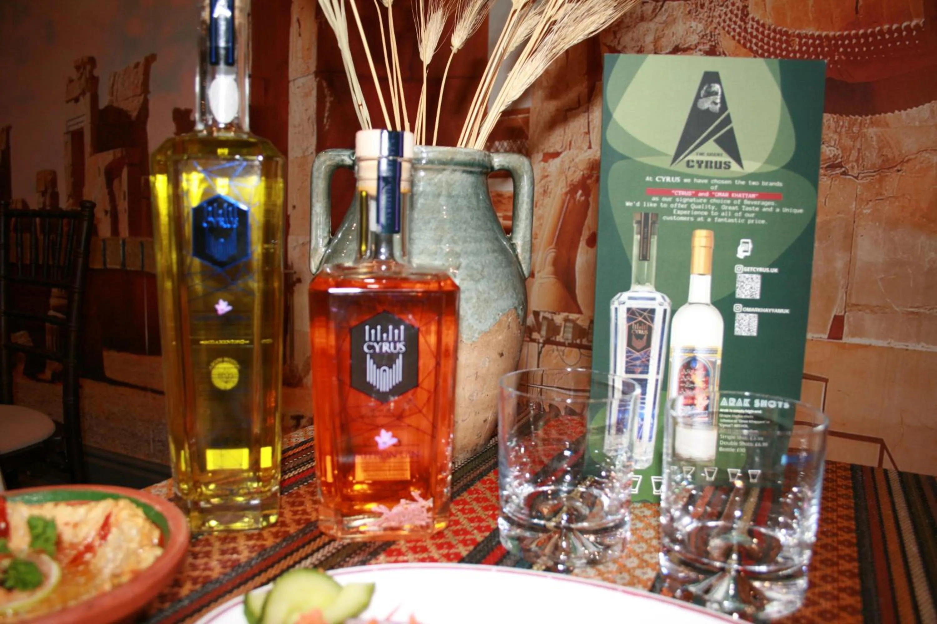 Drinks in Cyrus Hotel