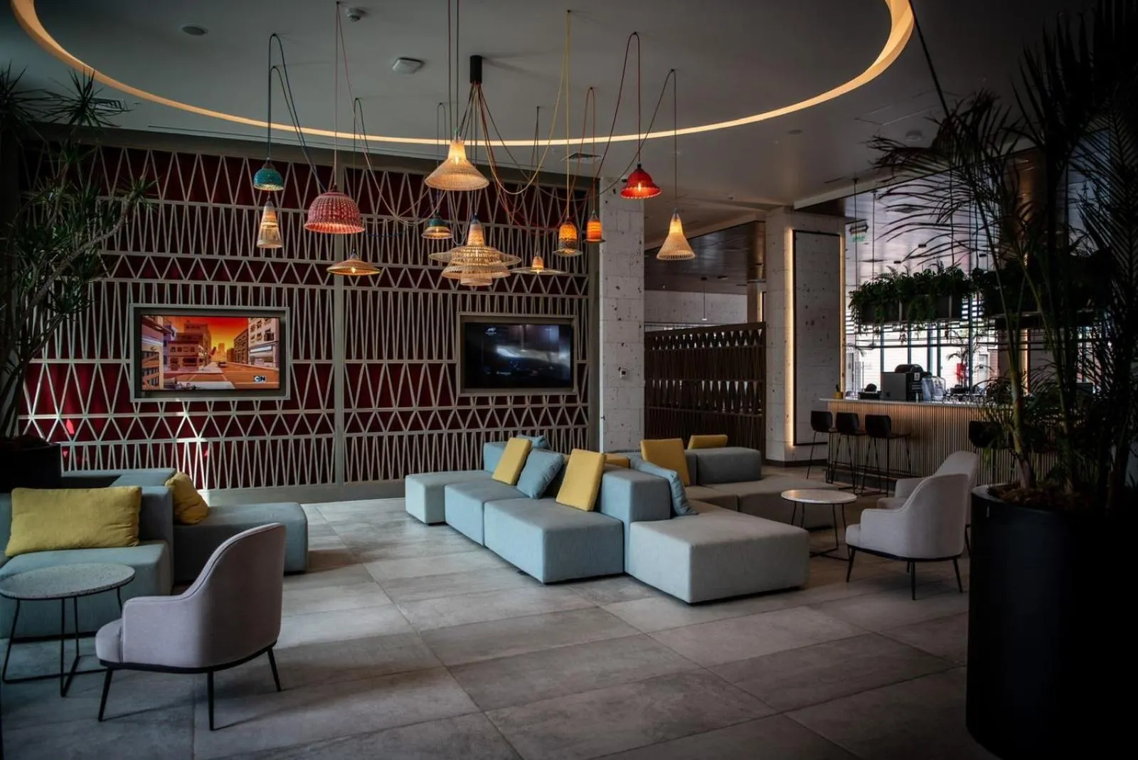 Living room in Novotel Arica