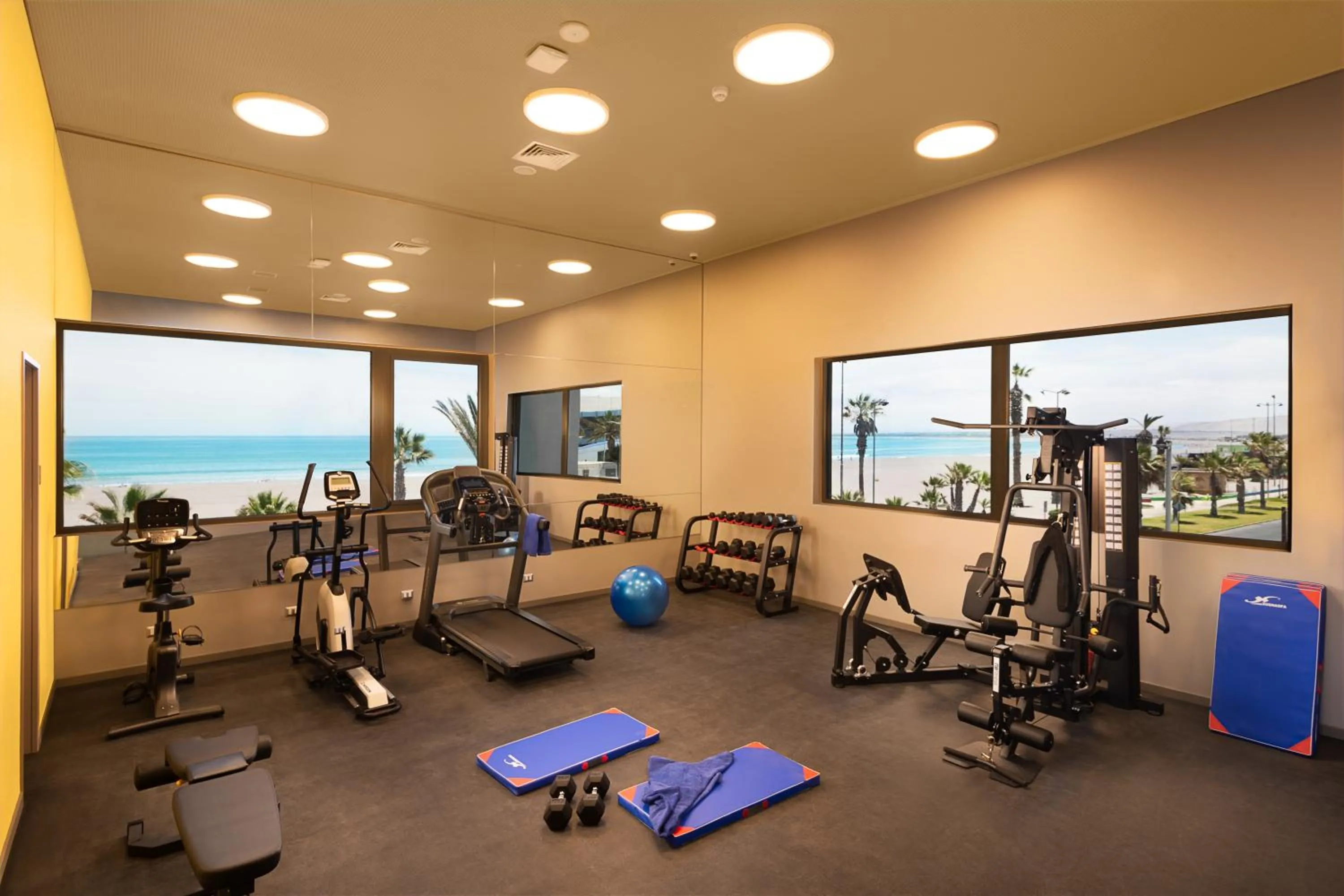 Fitness centre/facilities in Novotel Arica