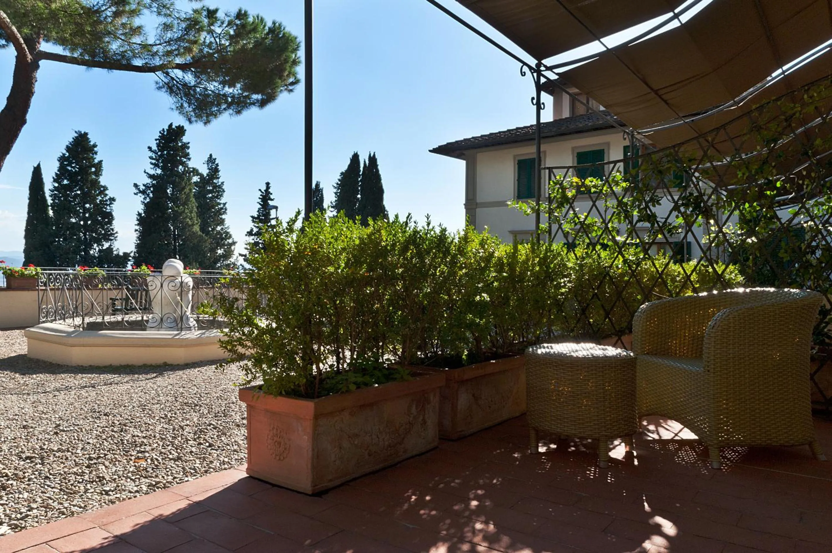 Patio in FH55 Hotel Villa Fiesole