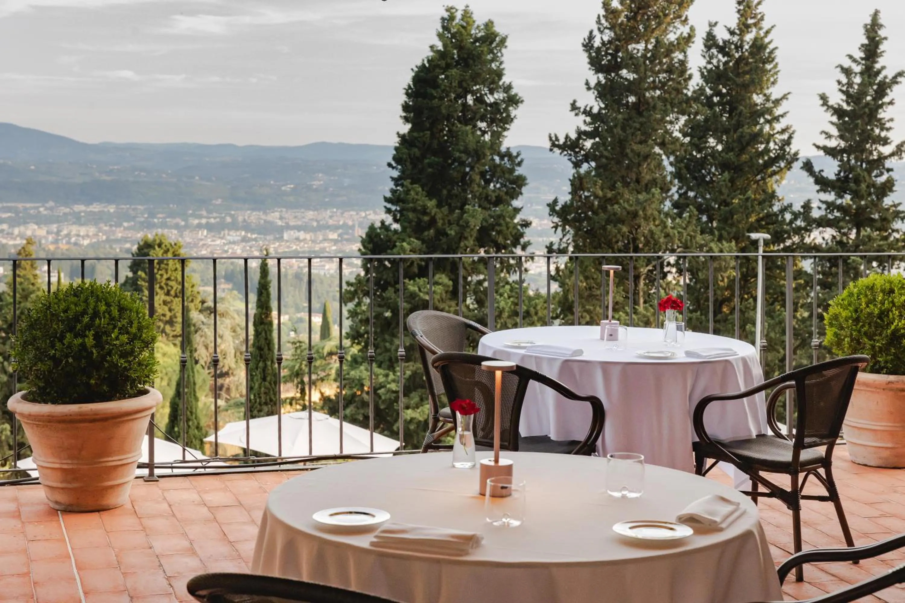 Balcony/Terrace in FH55 Hotel Villa Fiesole
