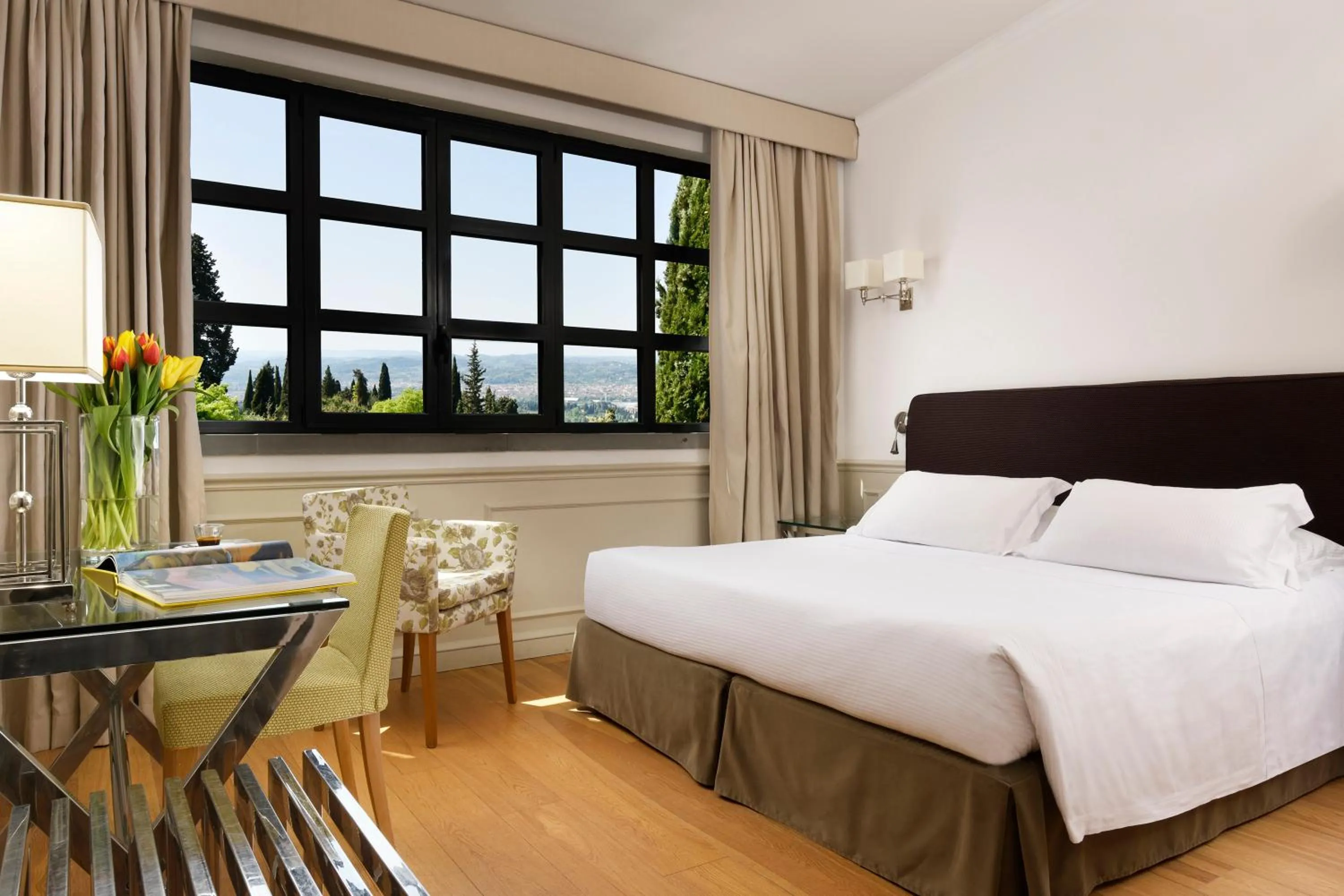 Bedroom, Bed in FH55 Hotel Villa Fiesole