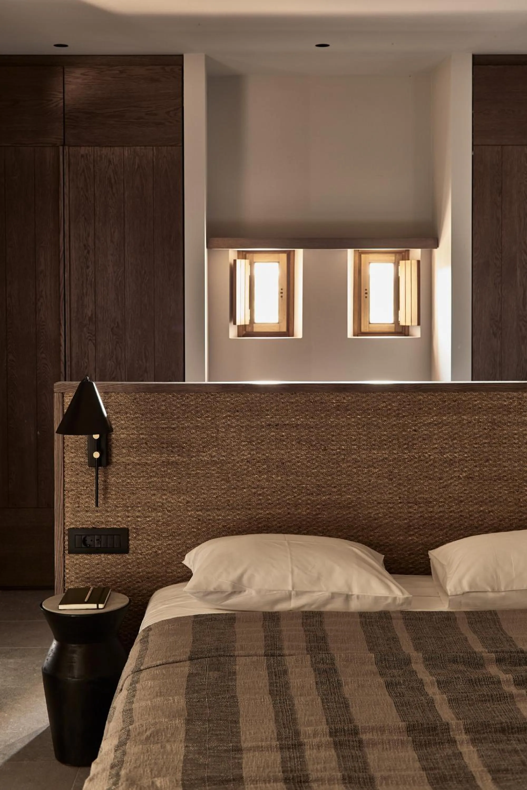 Bed in Theros All Suite Hotel - Adults Only