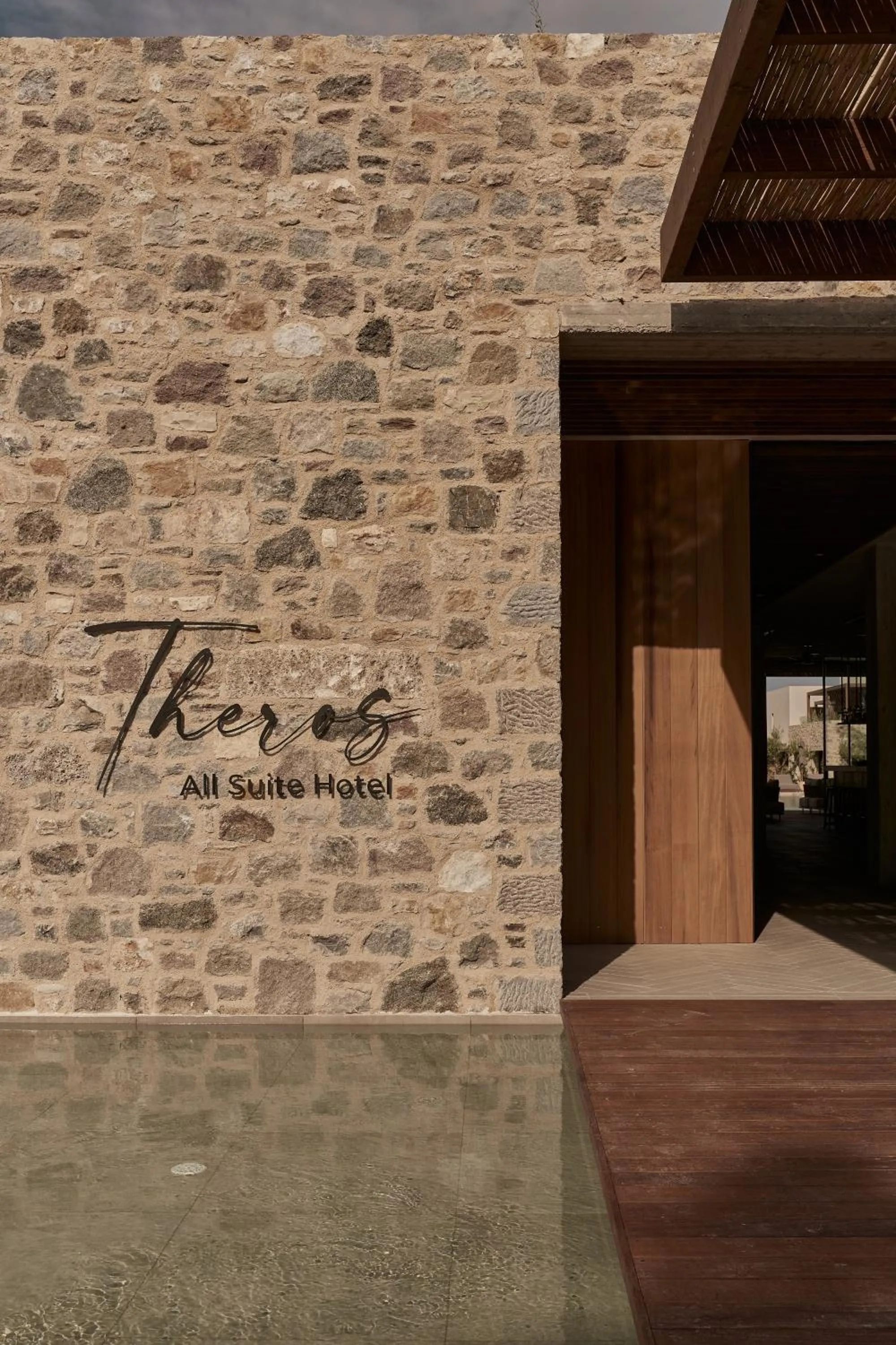 Facade/entrance in Theros All Suite Hotel - Adults Only