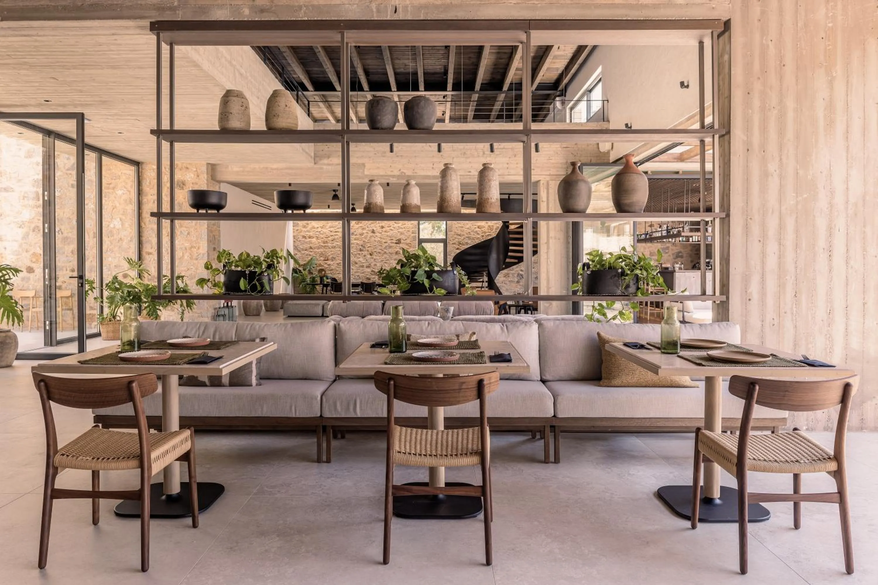 Restaurant/places to eat in Theros All Suite Hotel - Adults Only