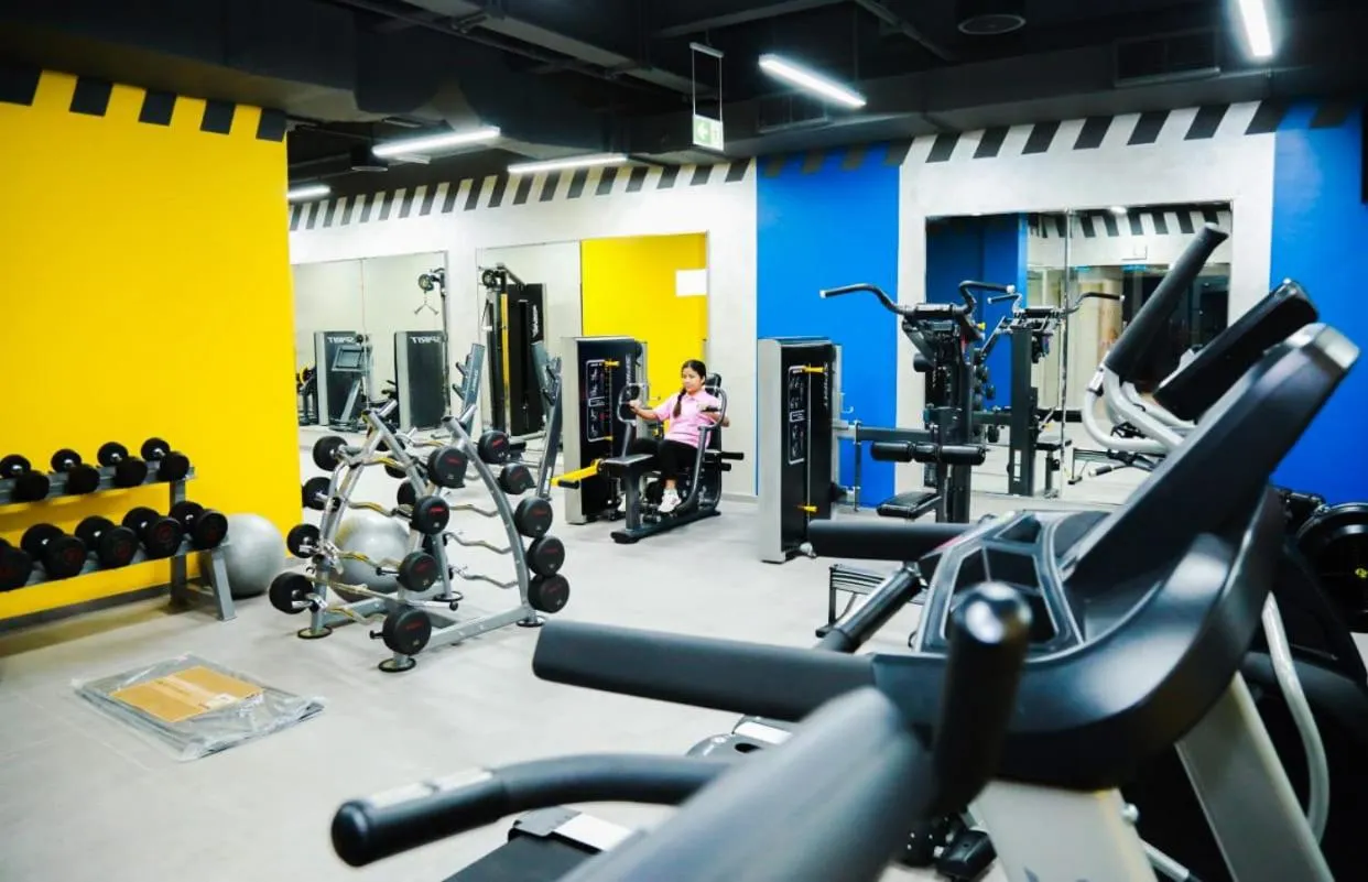 Fitness centre/facilities in Ayla Ibri Hotel & Mall