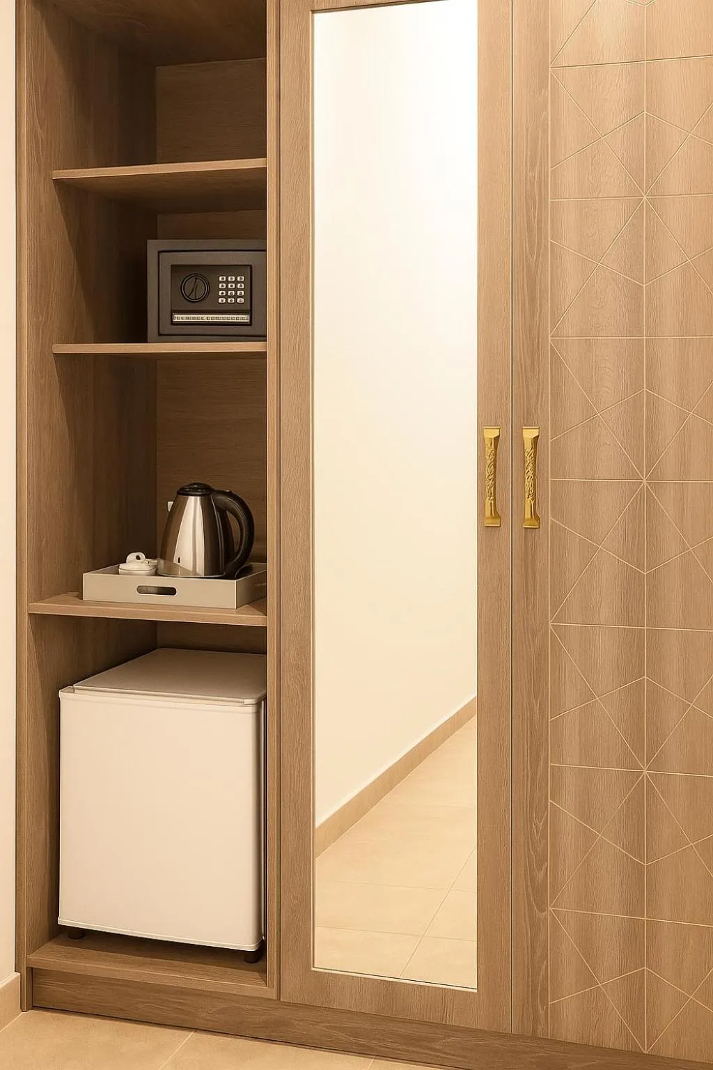 wardrobe in Swiss Wellness Dive Resort