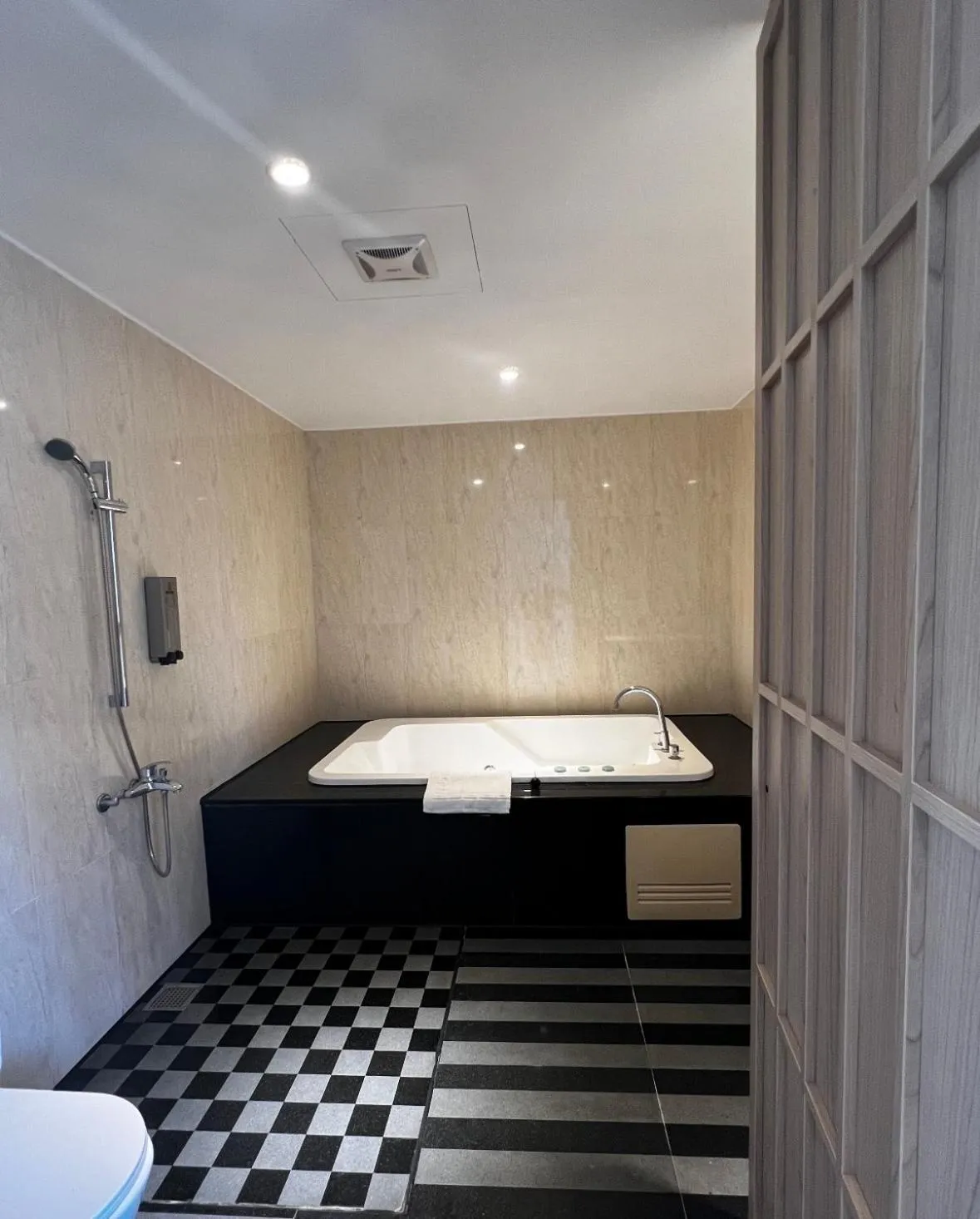 Shower in Fairy Tale City Motel