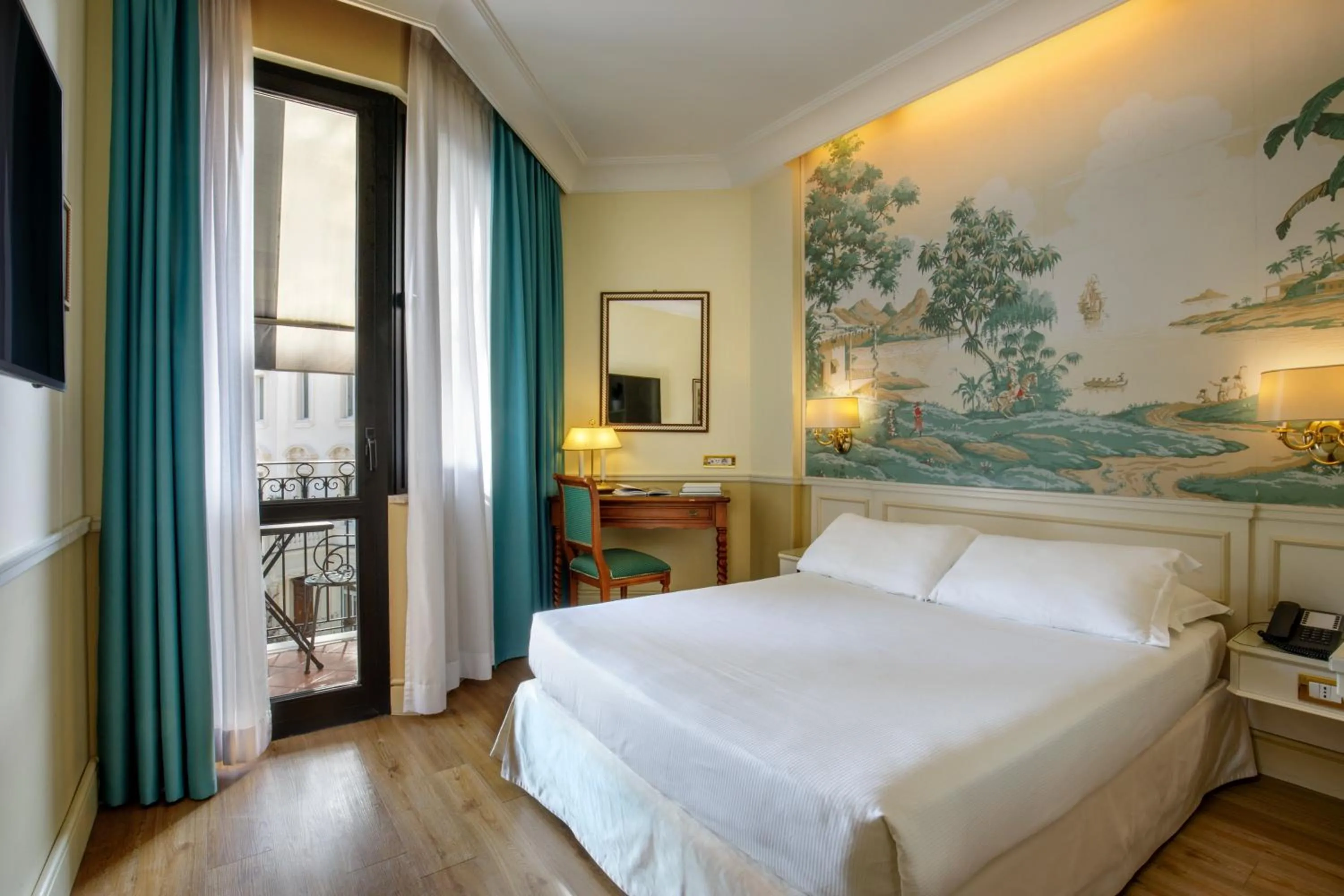 Bed in Donna Laura Palace by OMNIA hotels