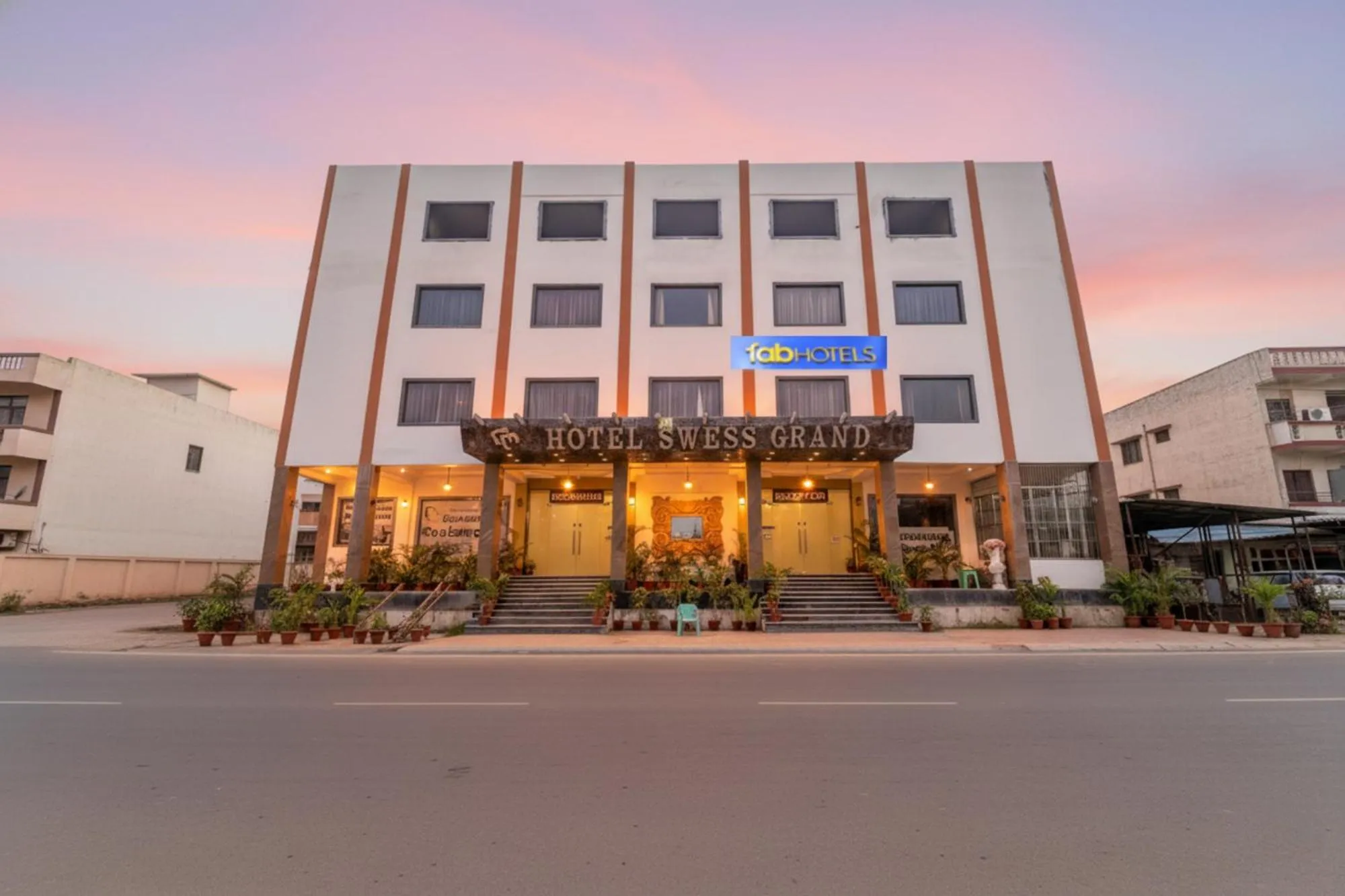 Property building in FabHotel Swess Grand