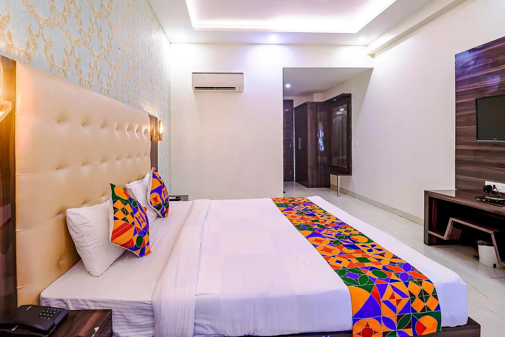 Bedroom, Bed in FabHotel Swess Grand