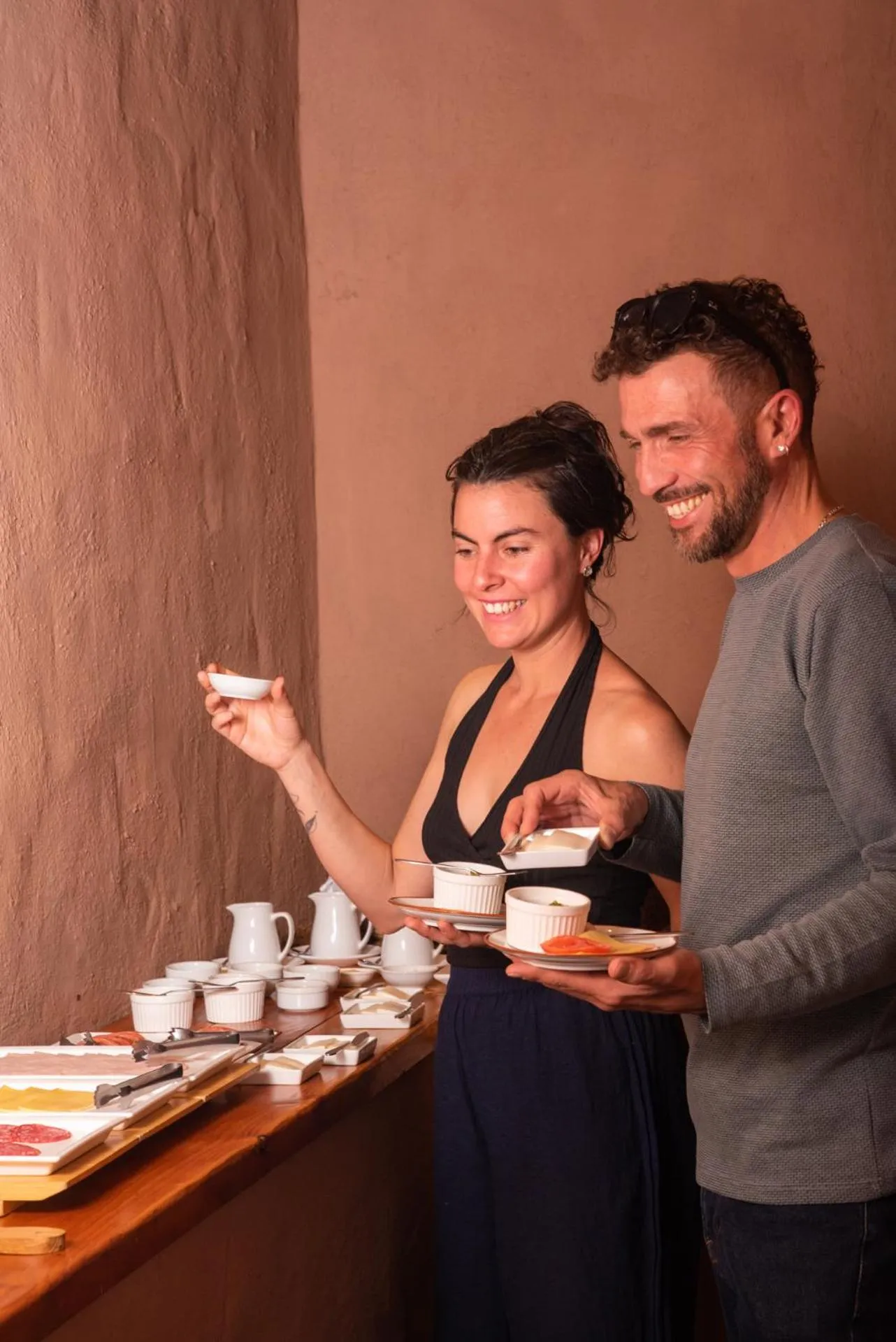 Buffet breakfast in Hotel Pascual Andino