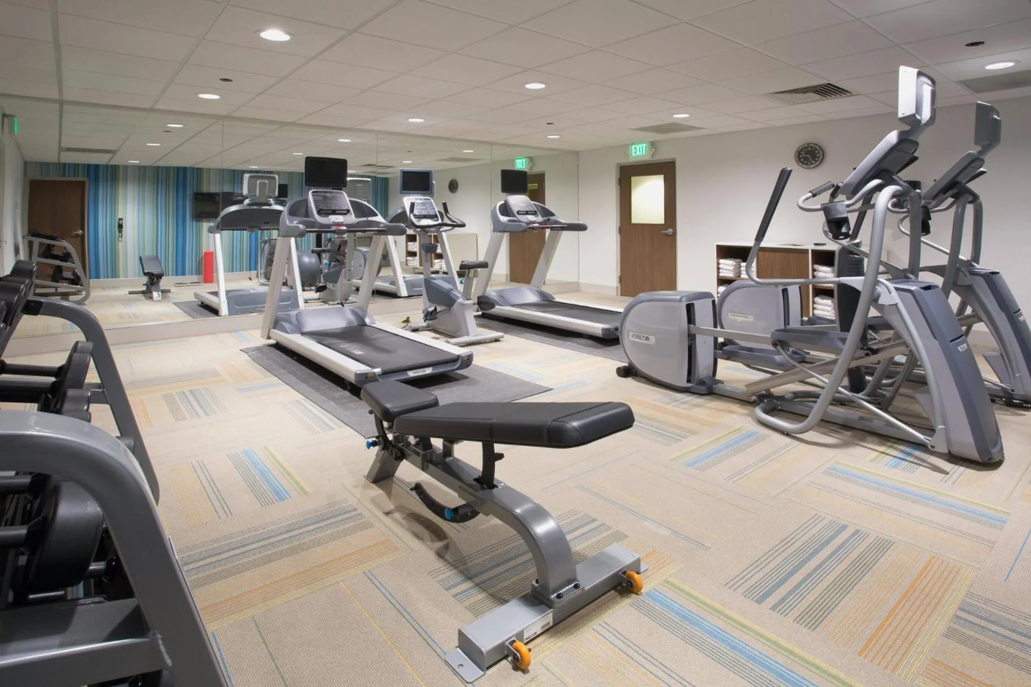 Fitness centre/facilities in Holiday Inn Express & Suites - Jacksonville-Camp LeJeune Area by IHG