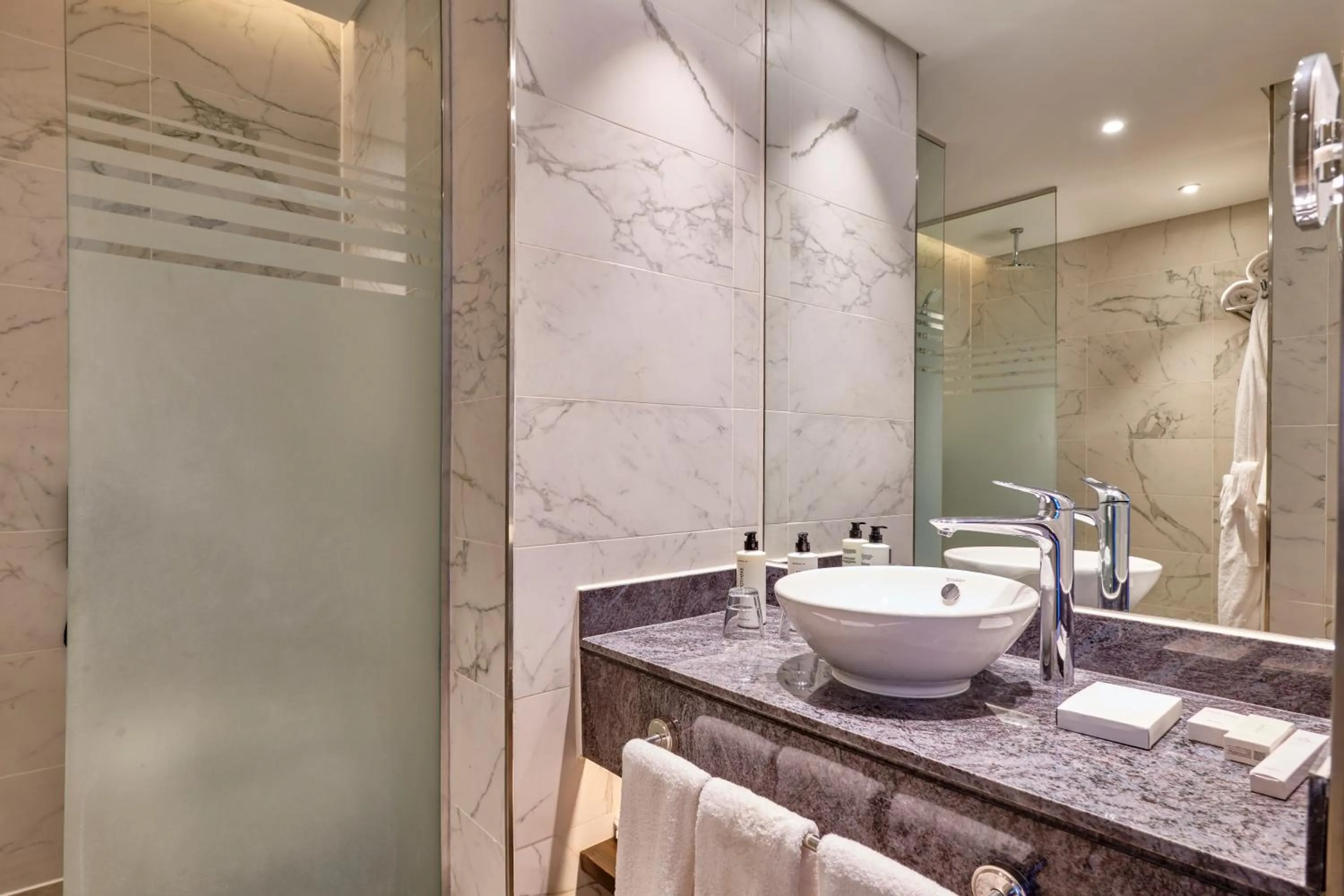 Shower in Crowne Plaza - West Cairo Arkan by IHG