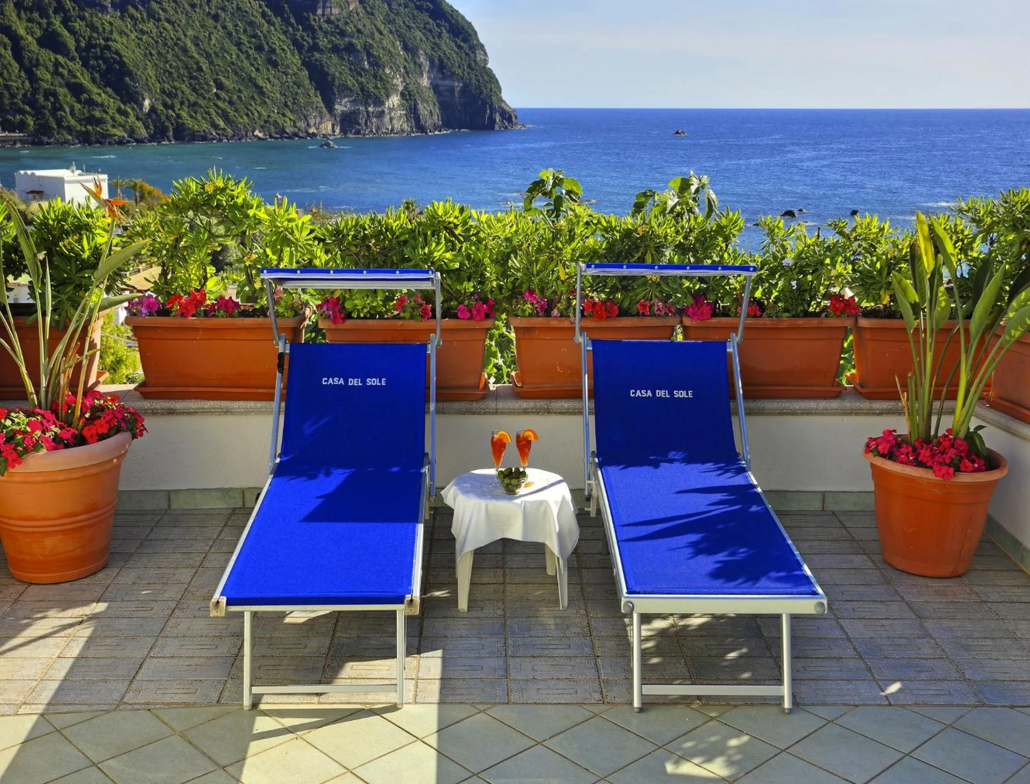 Solarium in Hotel Casa del Sole