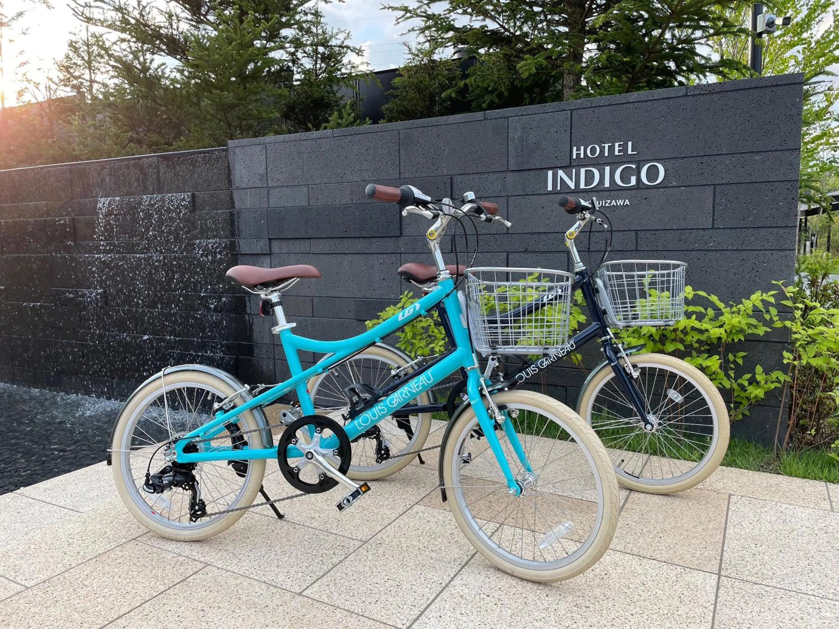 Cycling in Hotel Indigo Karuizawa