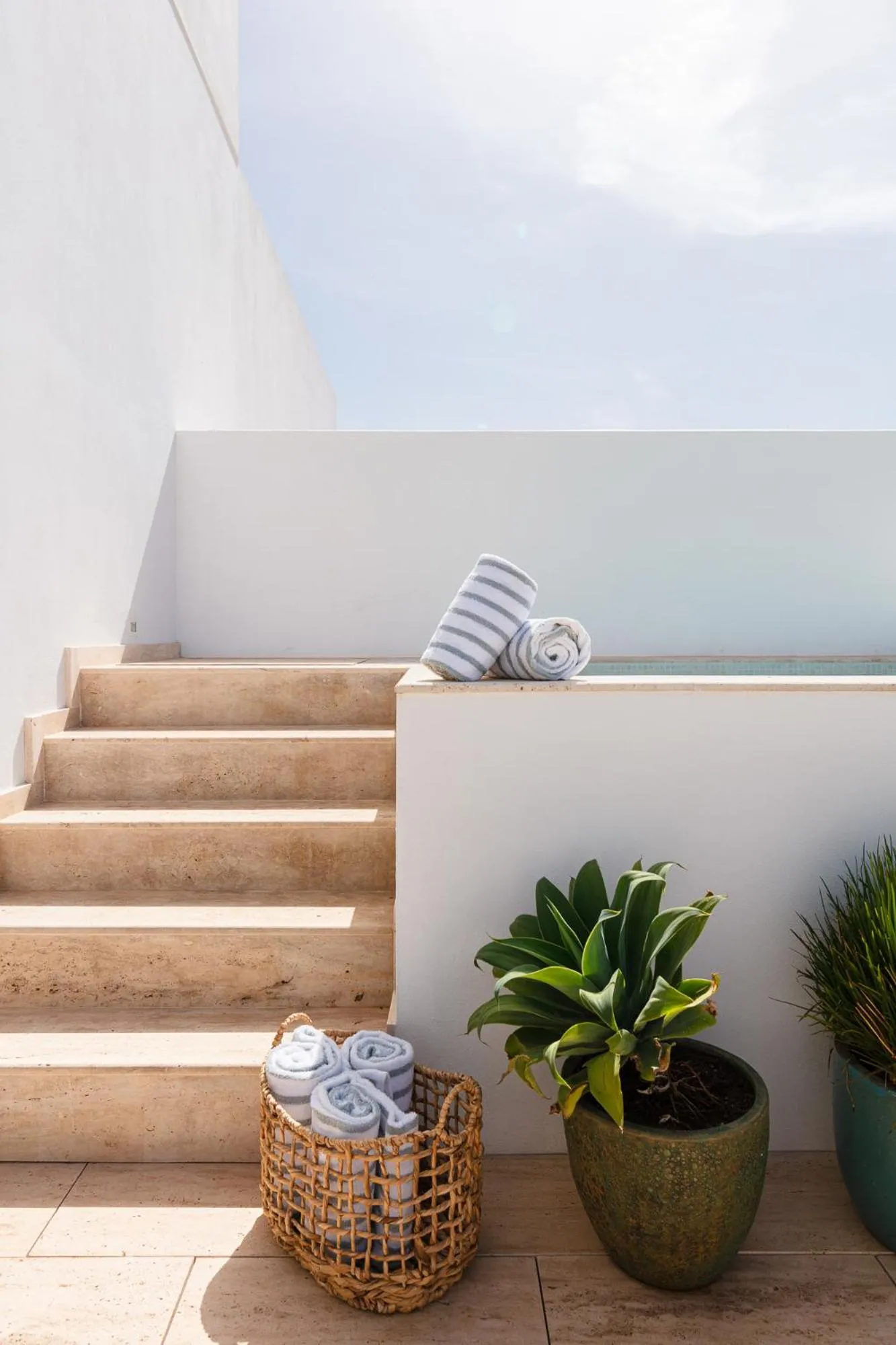 Pool view in The Standard, Ibiza