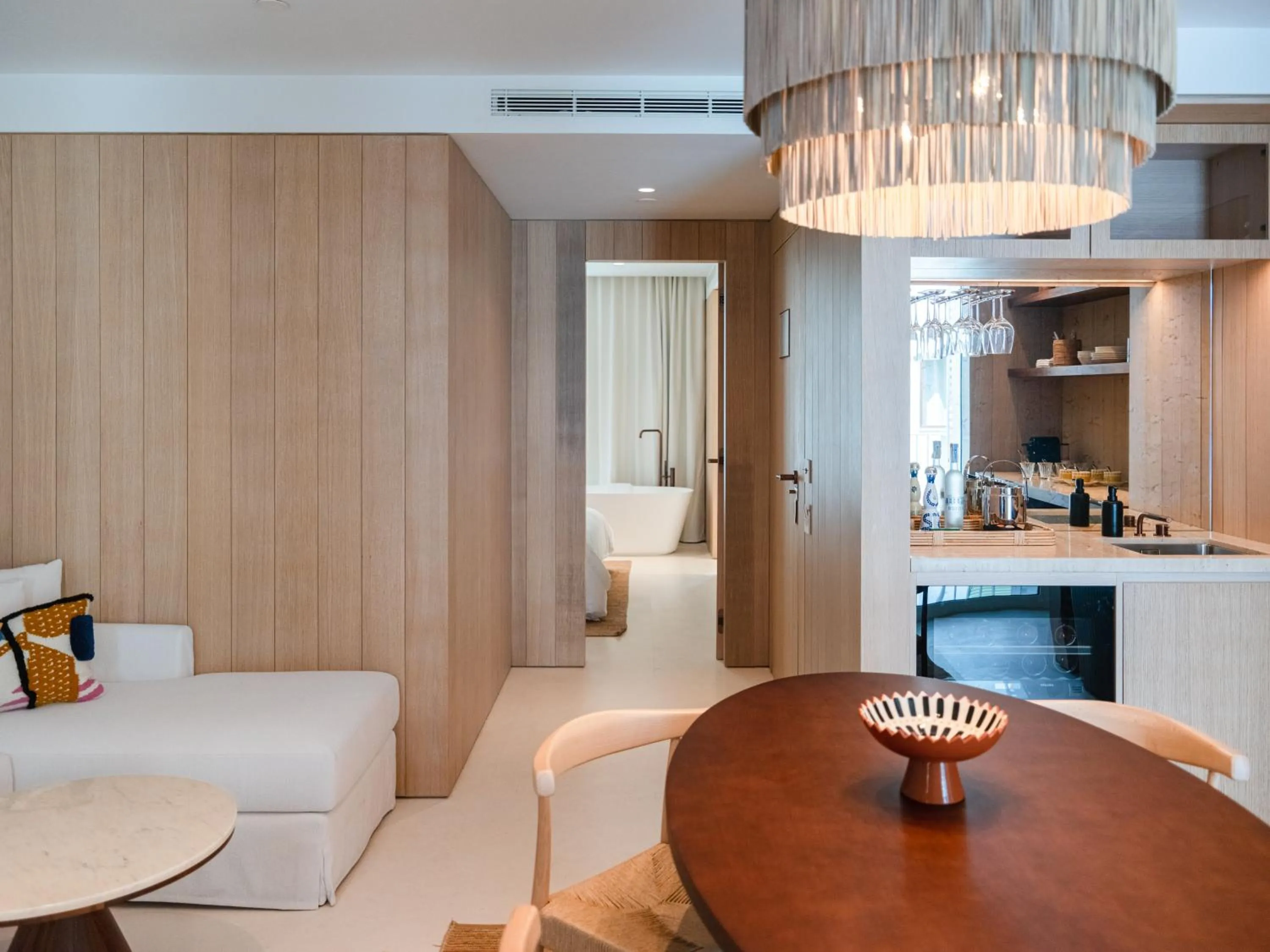 Living room in The Standard, Ibiza