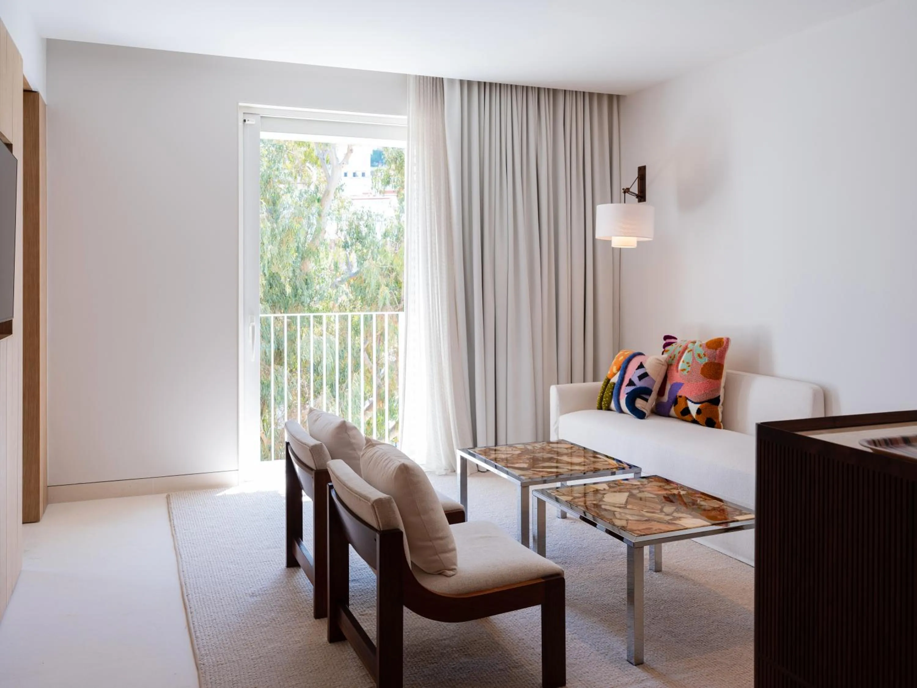 Living room in The Standard, Ibiza