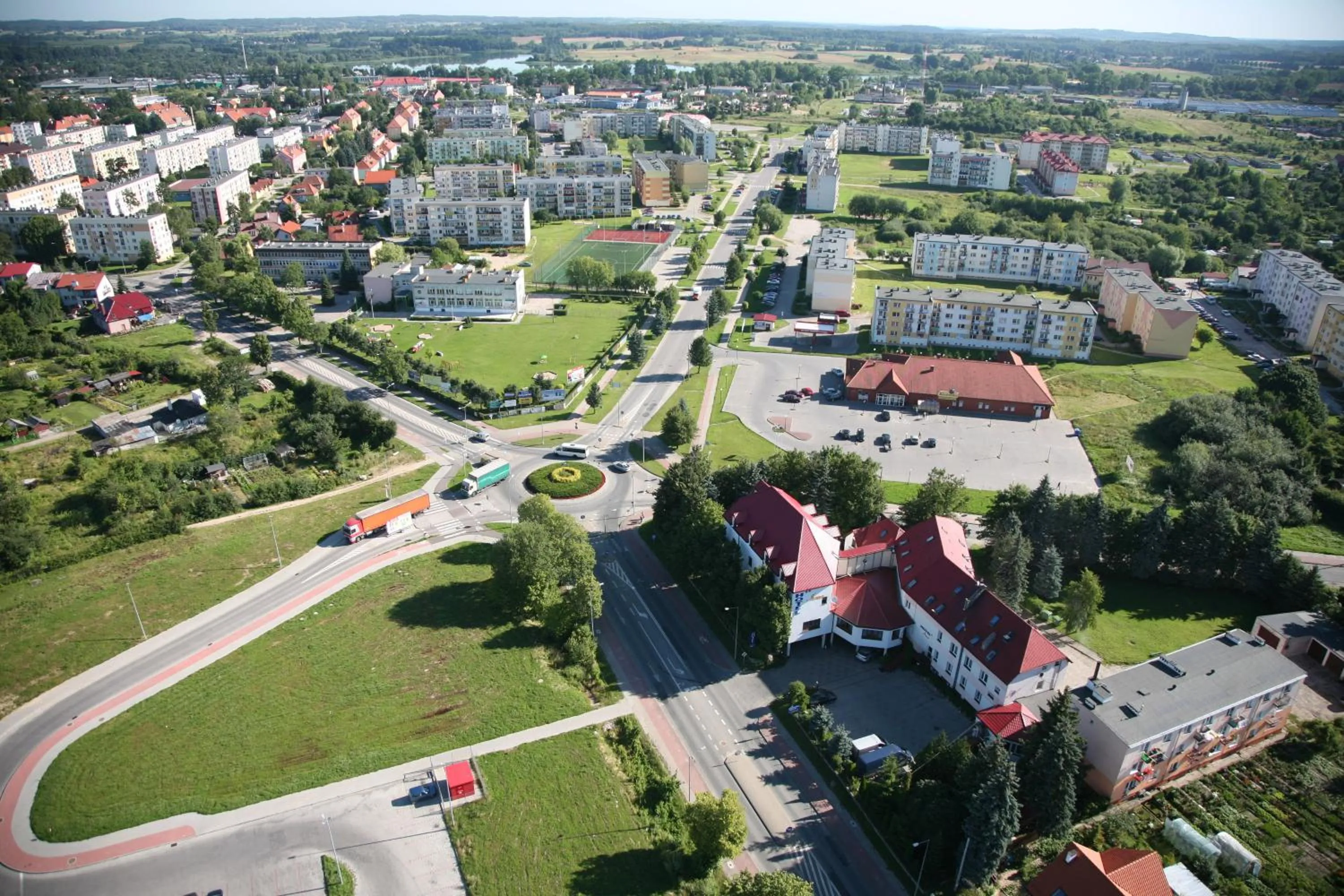 Bird's eye view in Hotel Irena