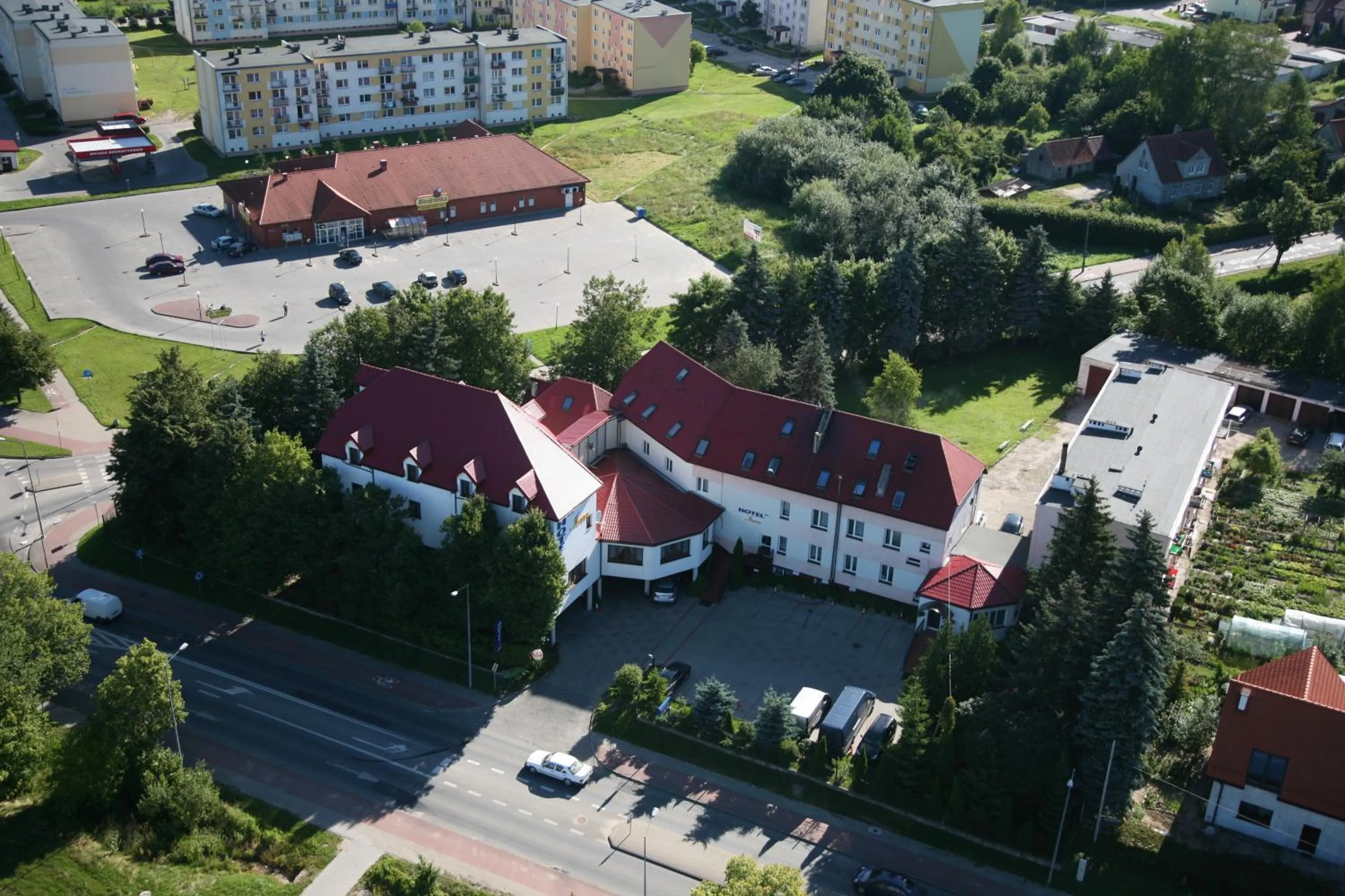 Bird's eye view in Hotel Irena