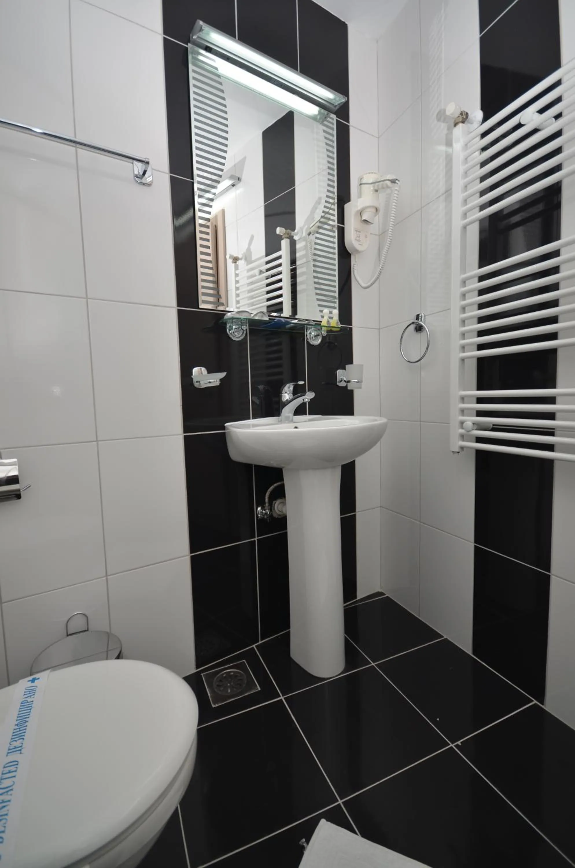 Bathroom in Hotel Lebed