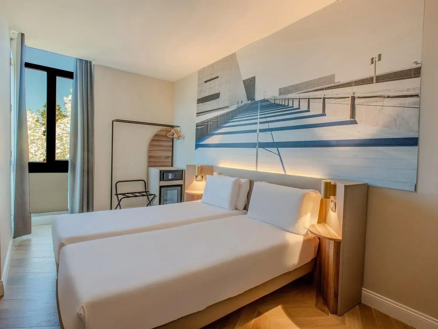 Twin Room in B&B Hotel Firenze City Center Twin Room in B&B Hotel Firenze City Center