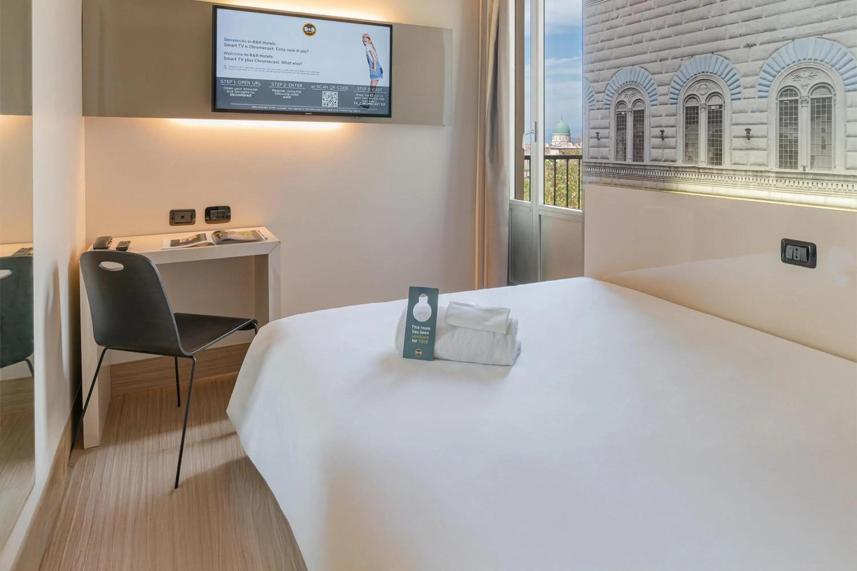 Photo of the whole room, Bed in B&B Hotel Firenze City Center