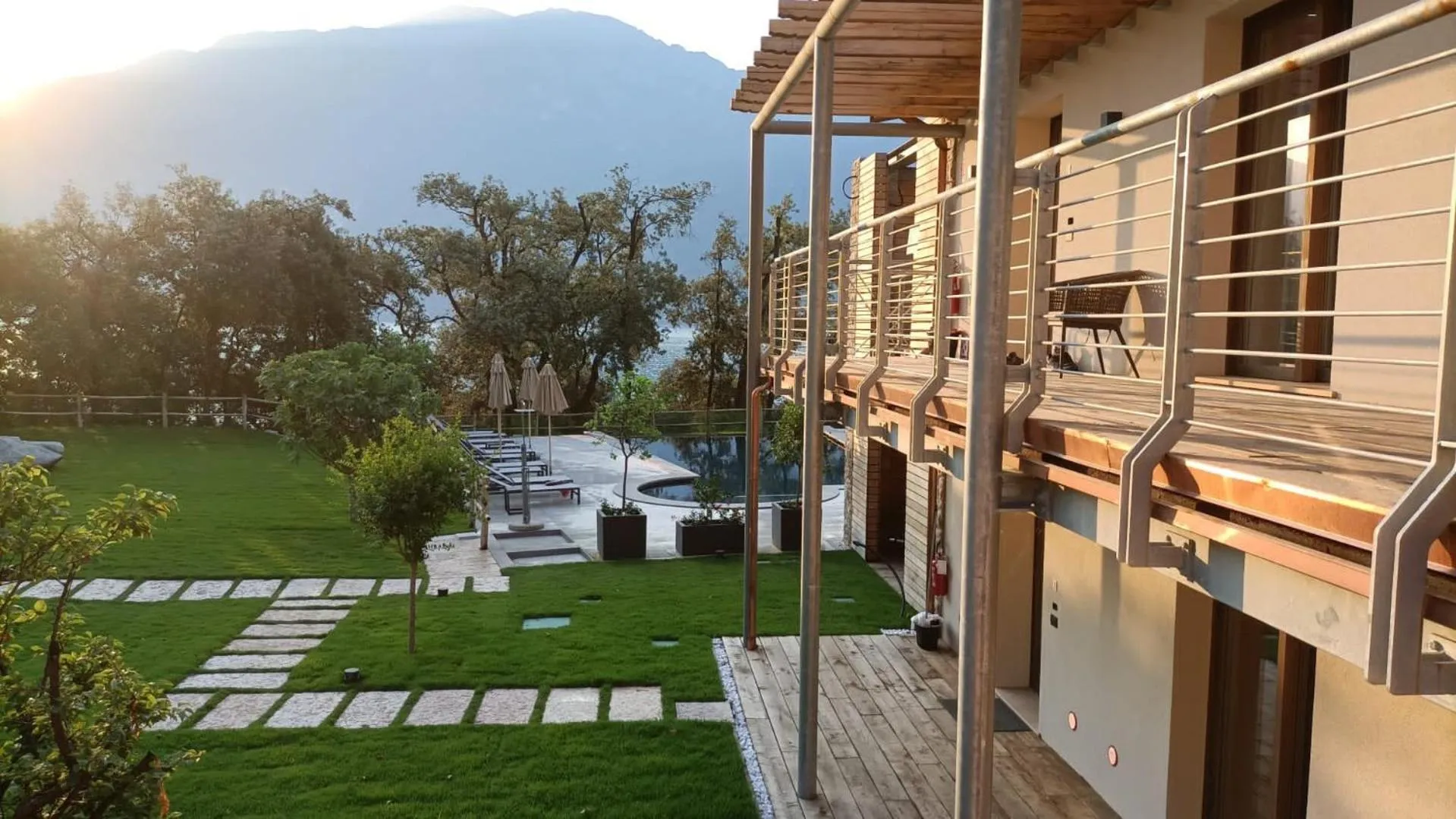 Swimming pool in Sibenbras Natural Aparthotel