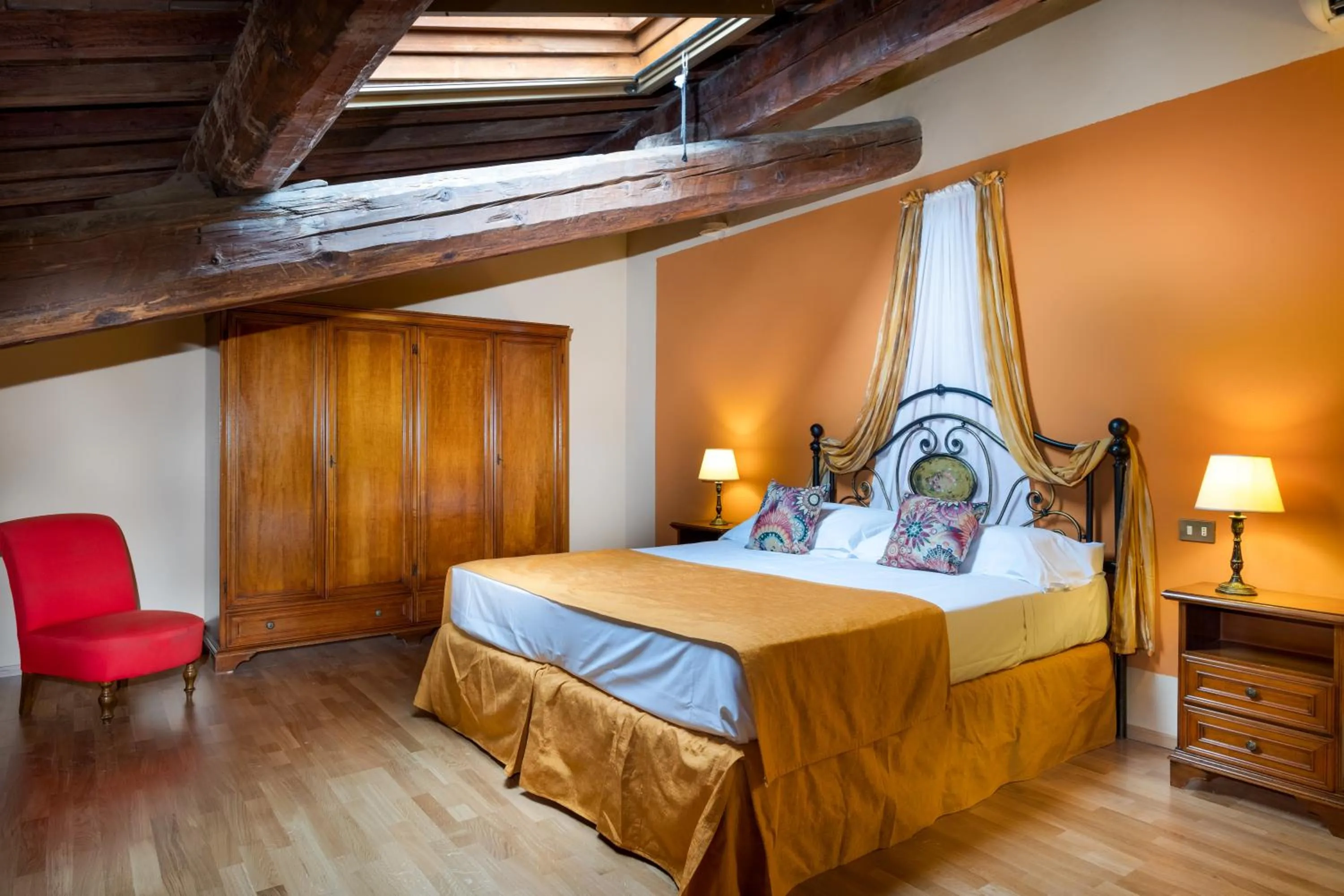Bed in Villa Pitiana