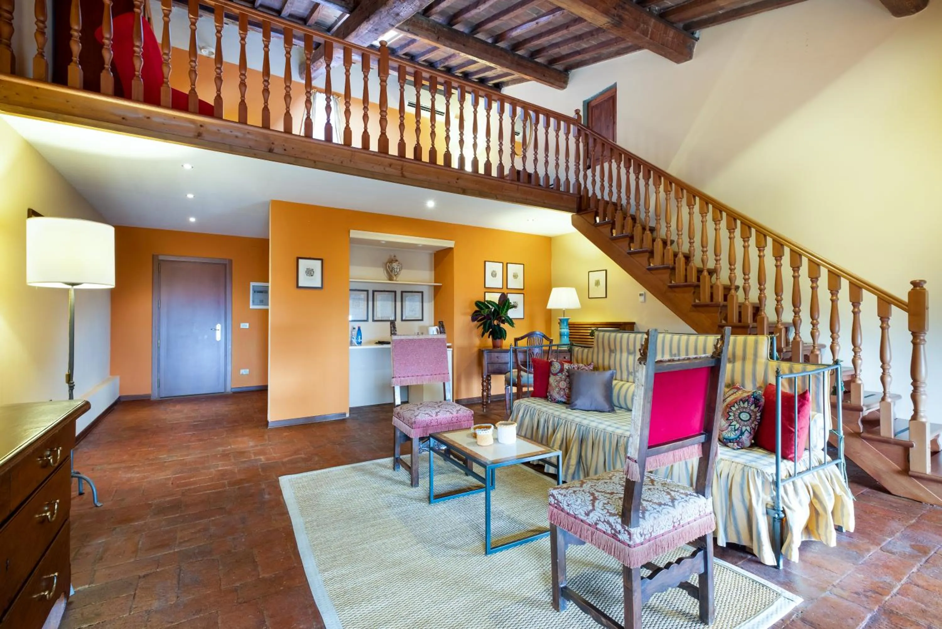 Living room in Villa Pitiana