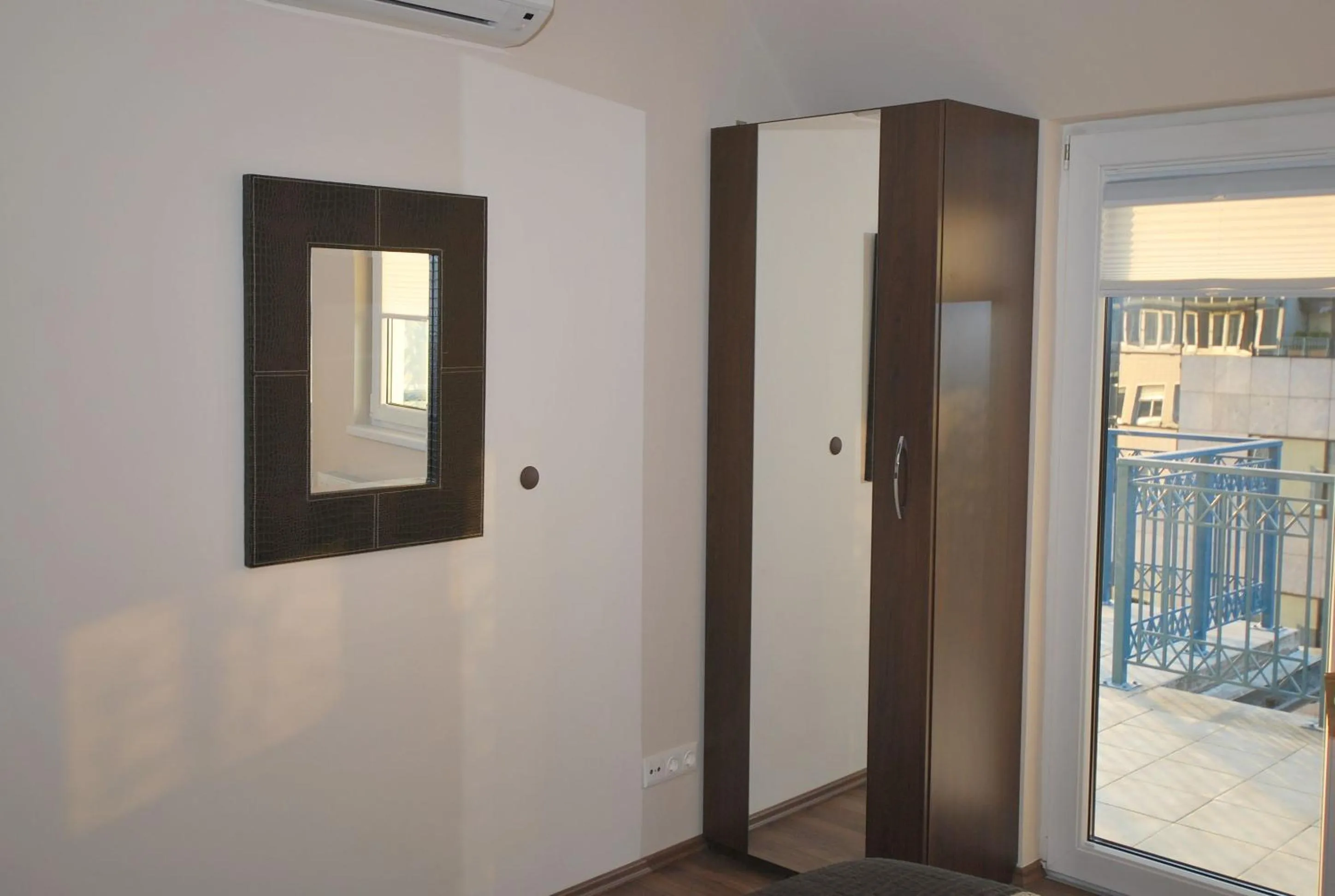 Bedroom, Bed in Arpad Bridge Apartments