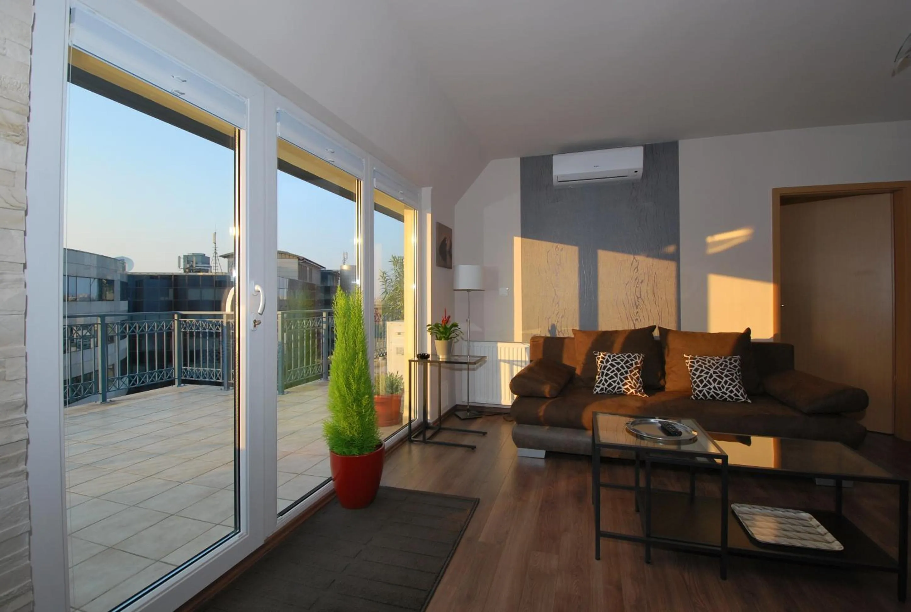 View (from property/room) in Arpad Bridge Apartments