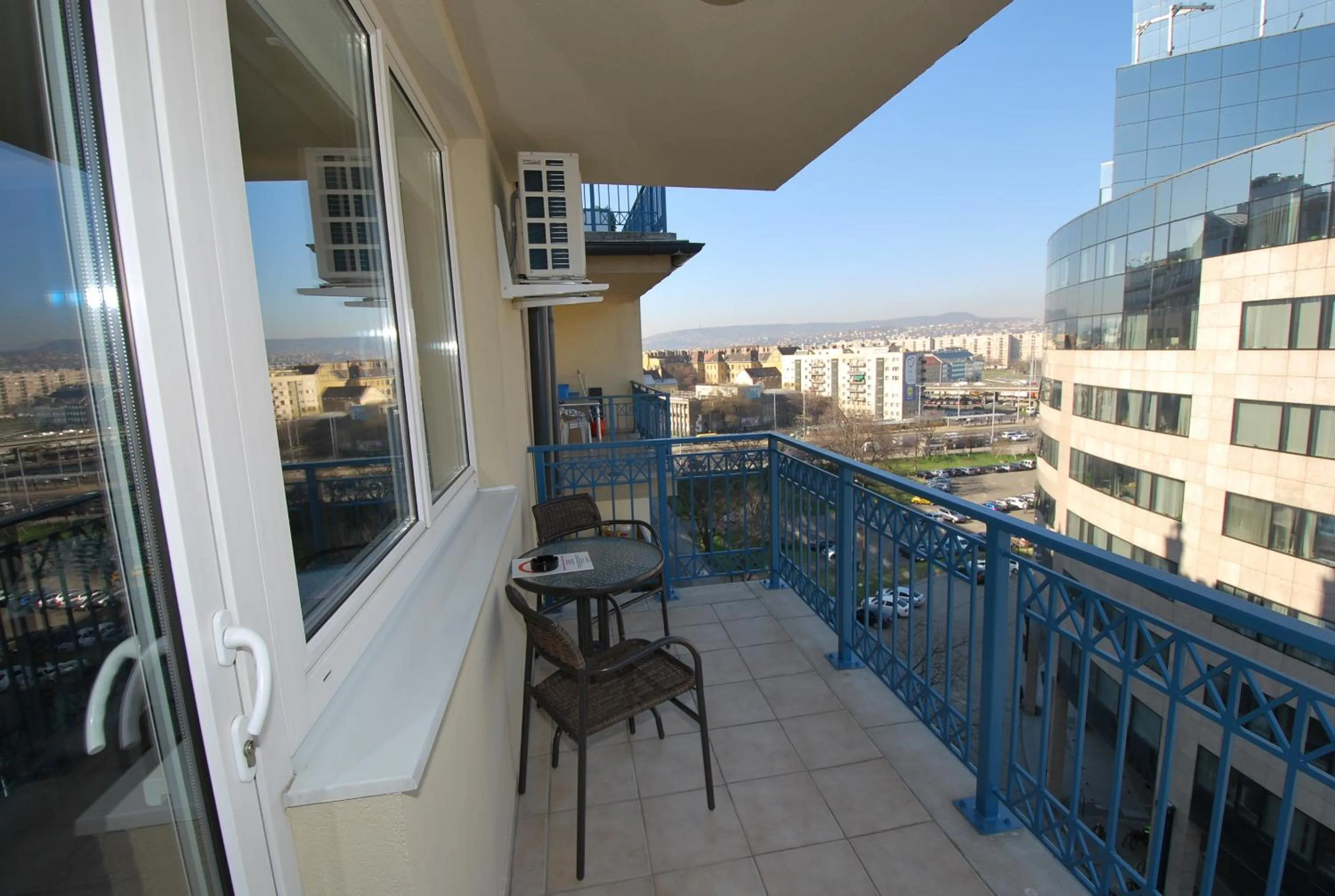 Balcony/Terrace in Arpad Bridge Apartments
