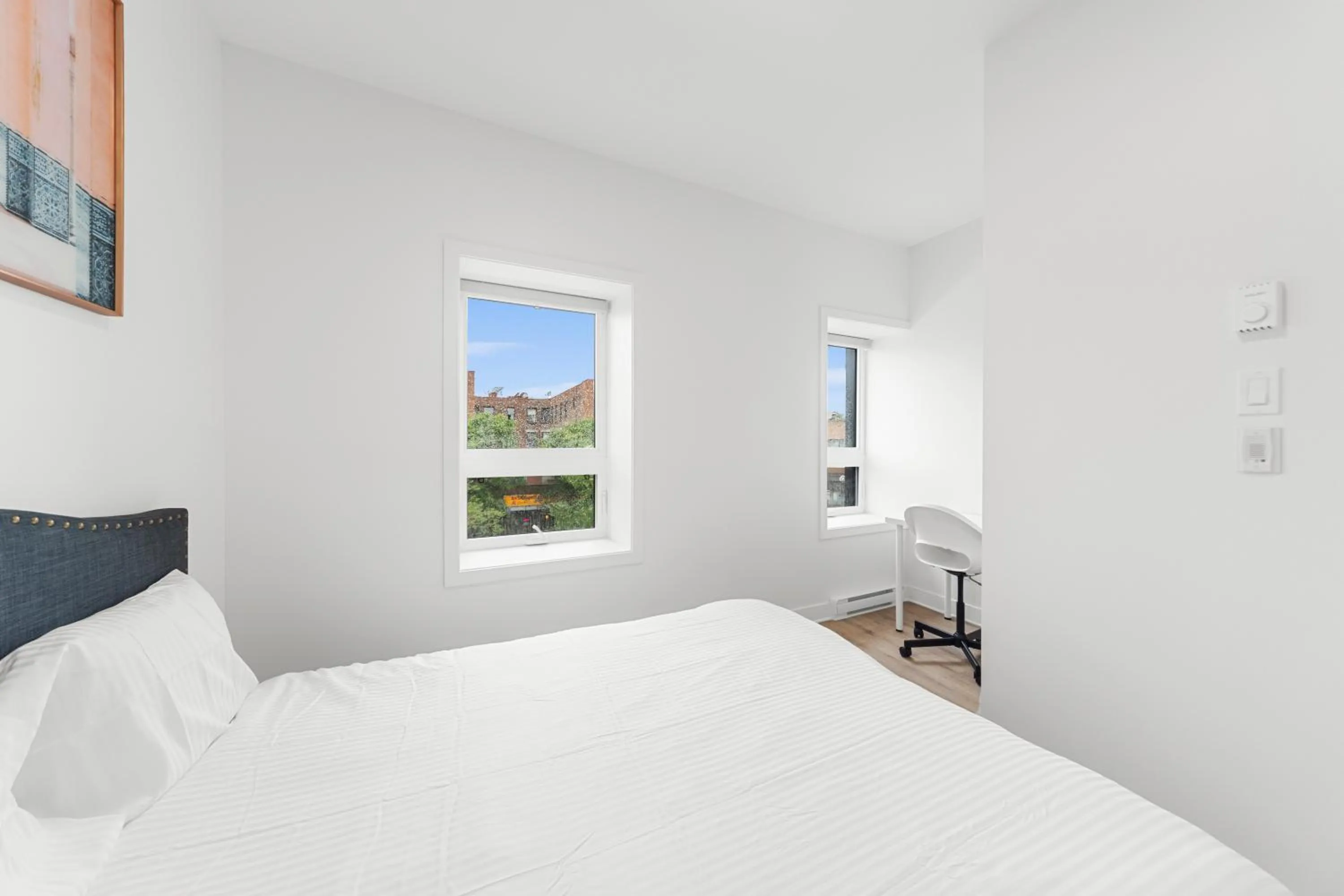 Bed in Stonewall Suites