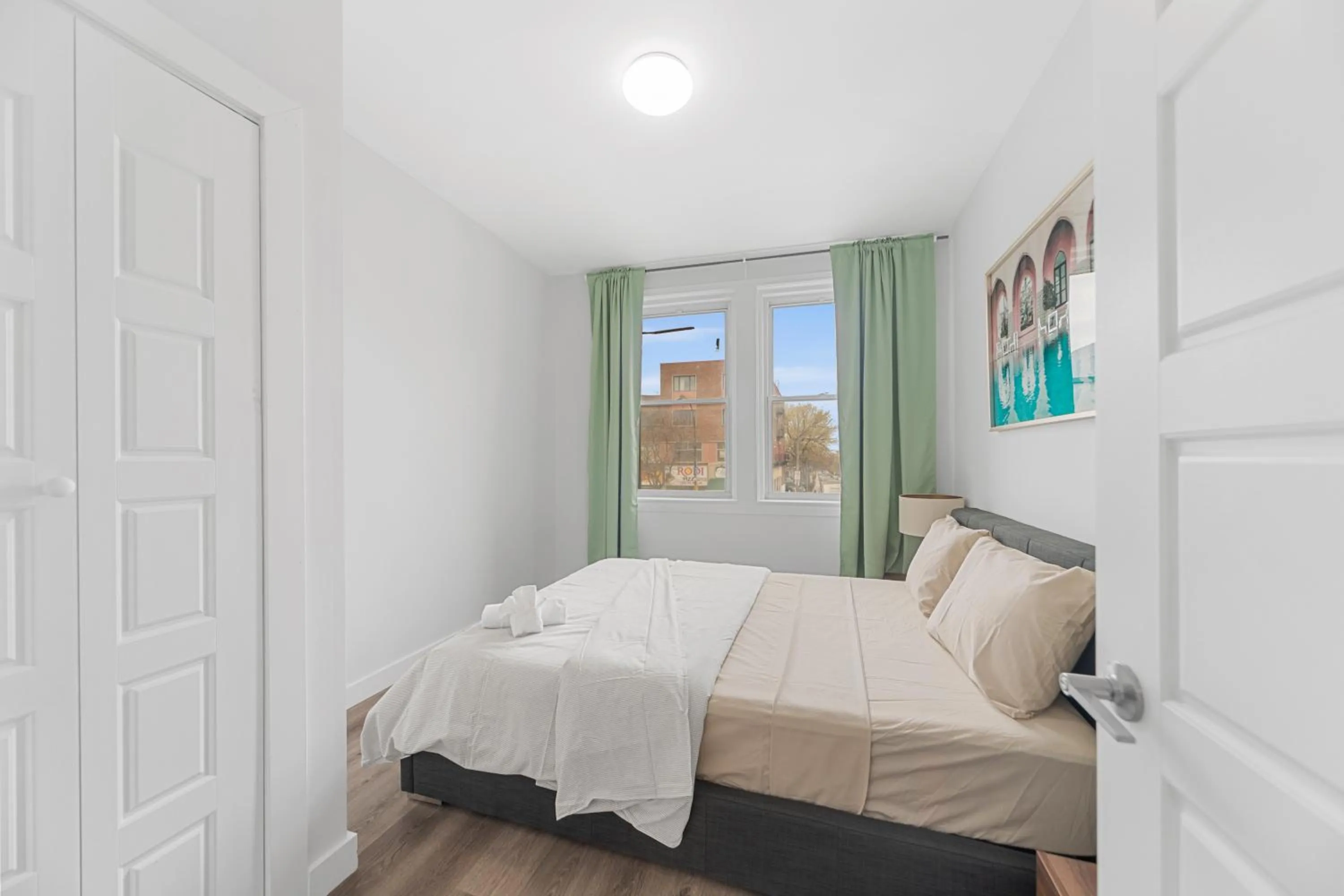 Bed in Stonewall Suites