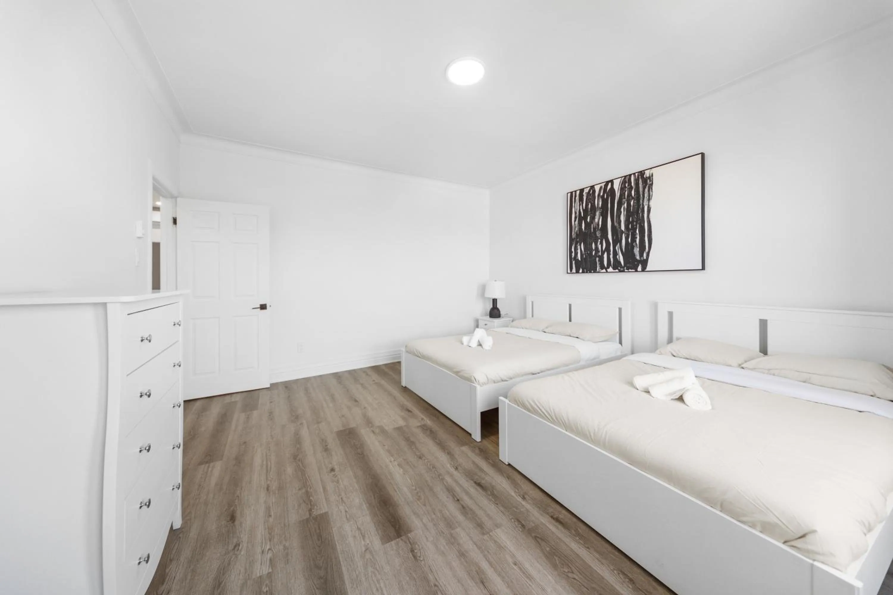 Bed in Stonewall Suites