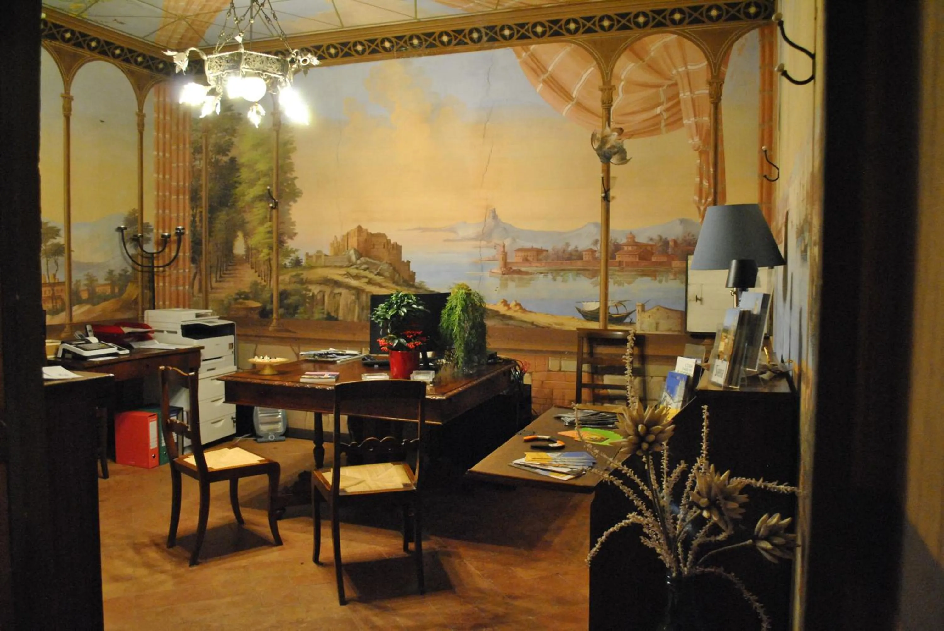 Lobby or reception in Villa Sant’Andrea