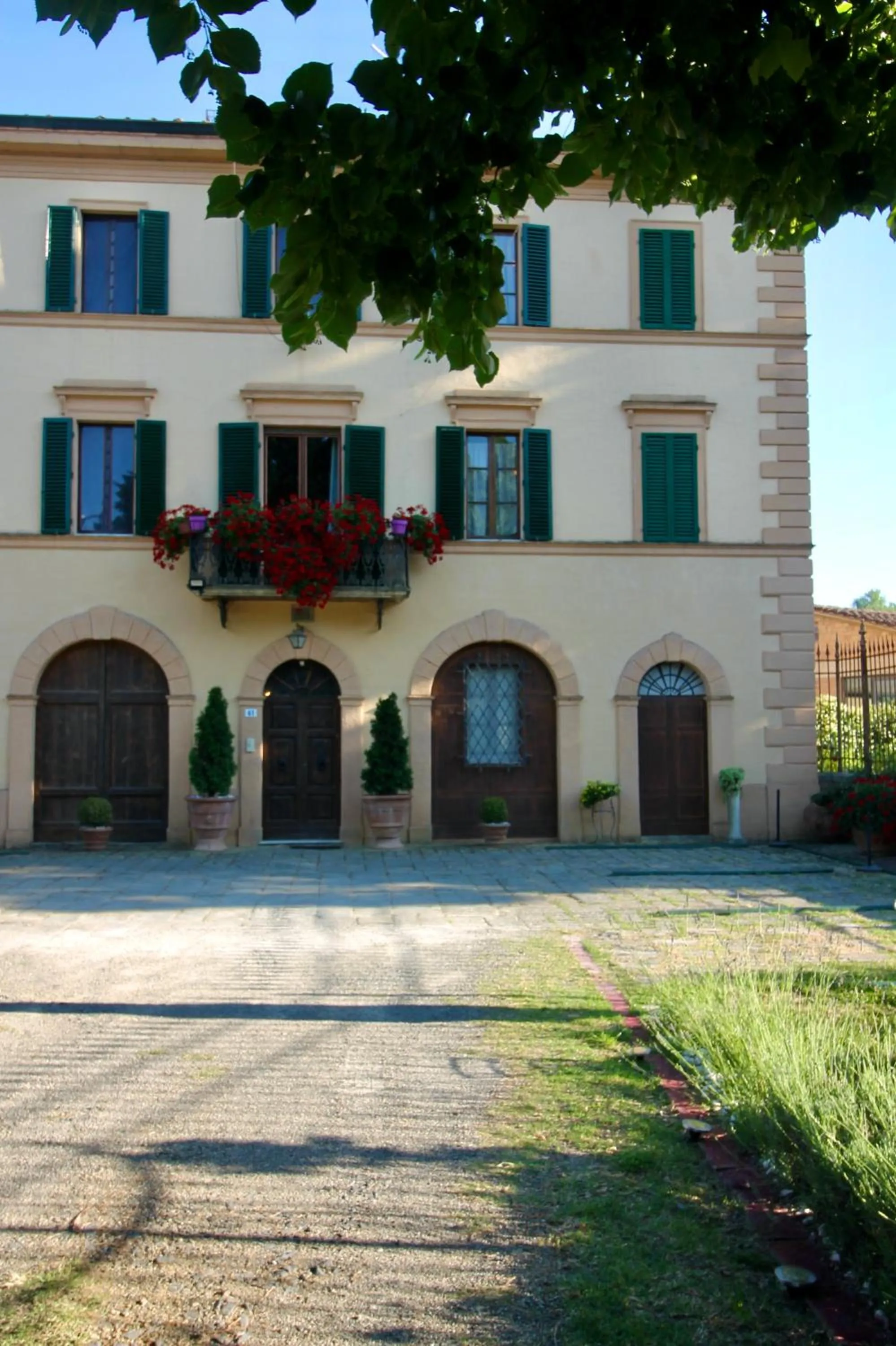Facade/entrance in Villa Sant’Andrea