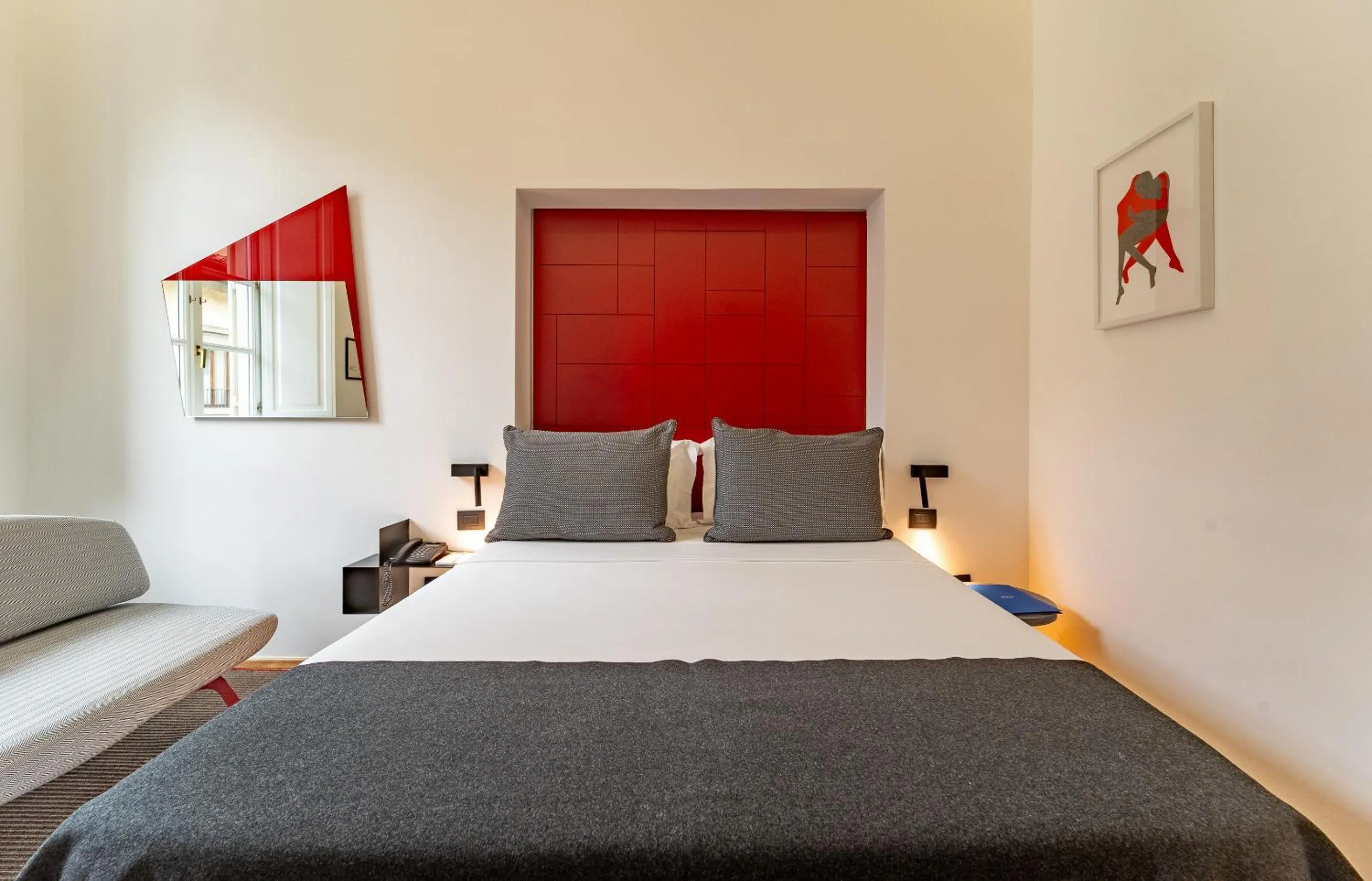 Bed in Hotel Milu Florence