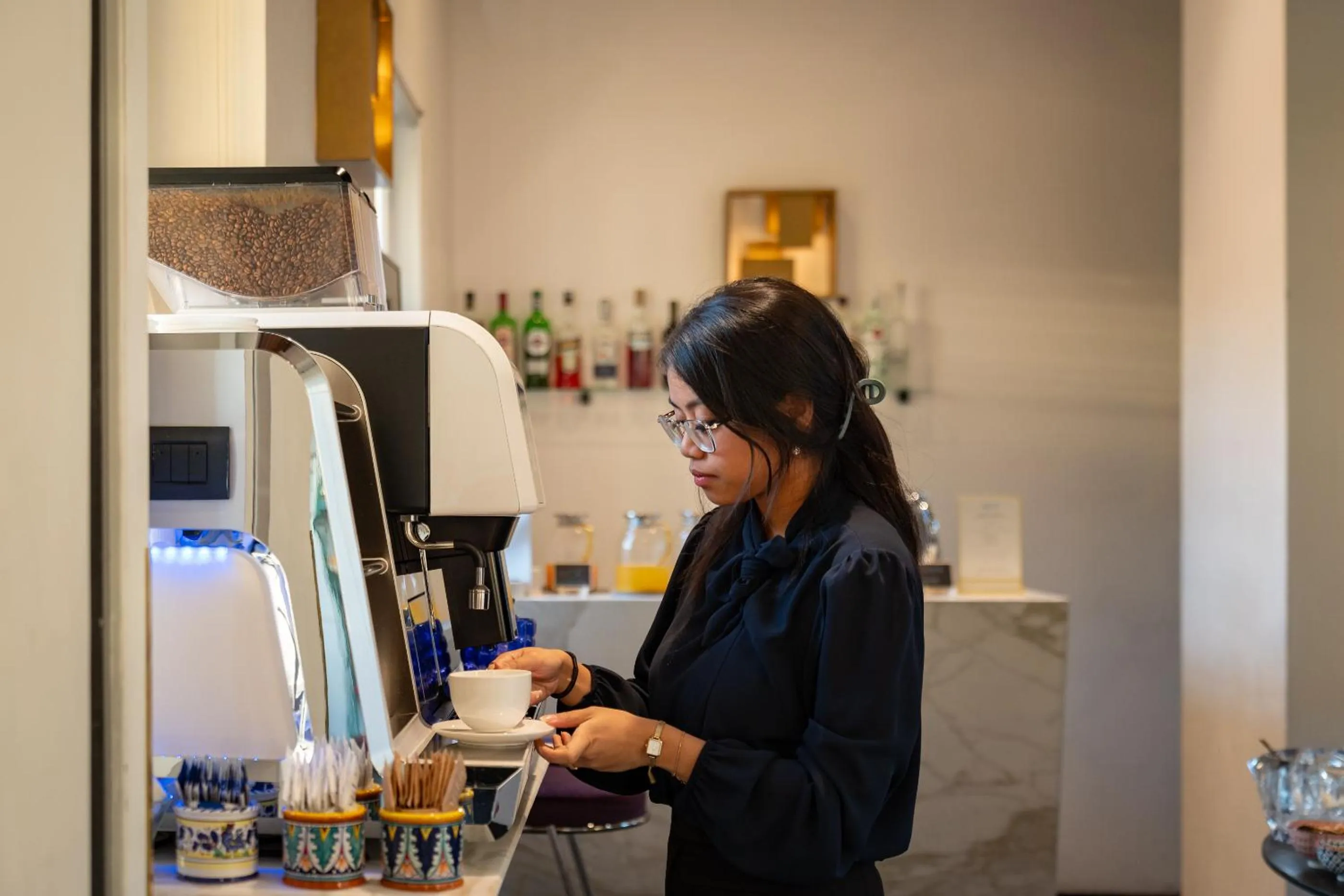 Coffee/tea facilities in Hotel Milu Florence