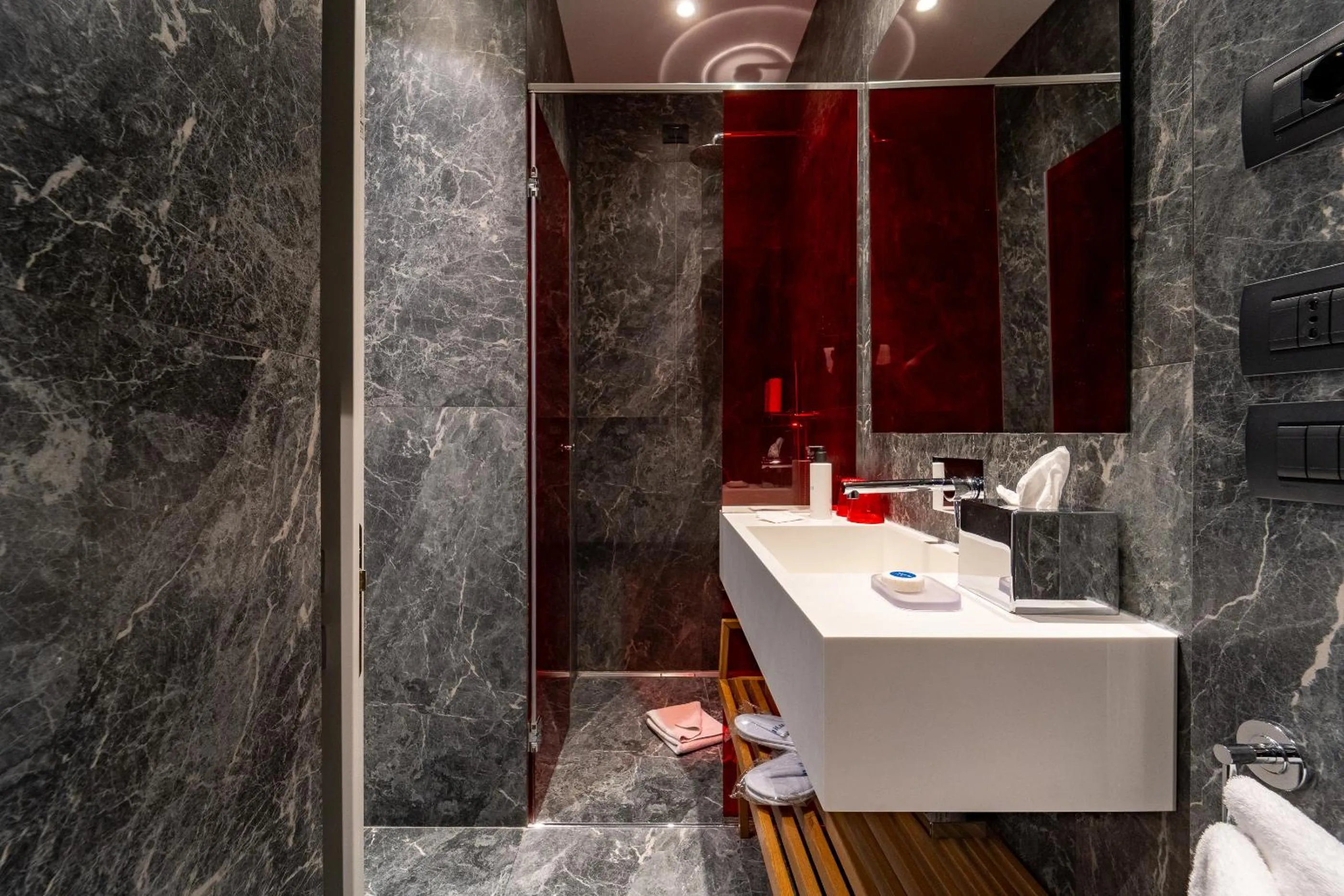 Shower in Hotel Milu Florence