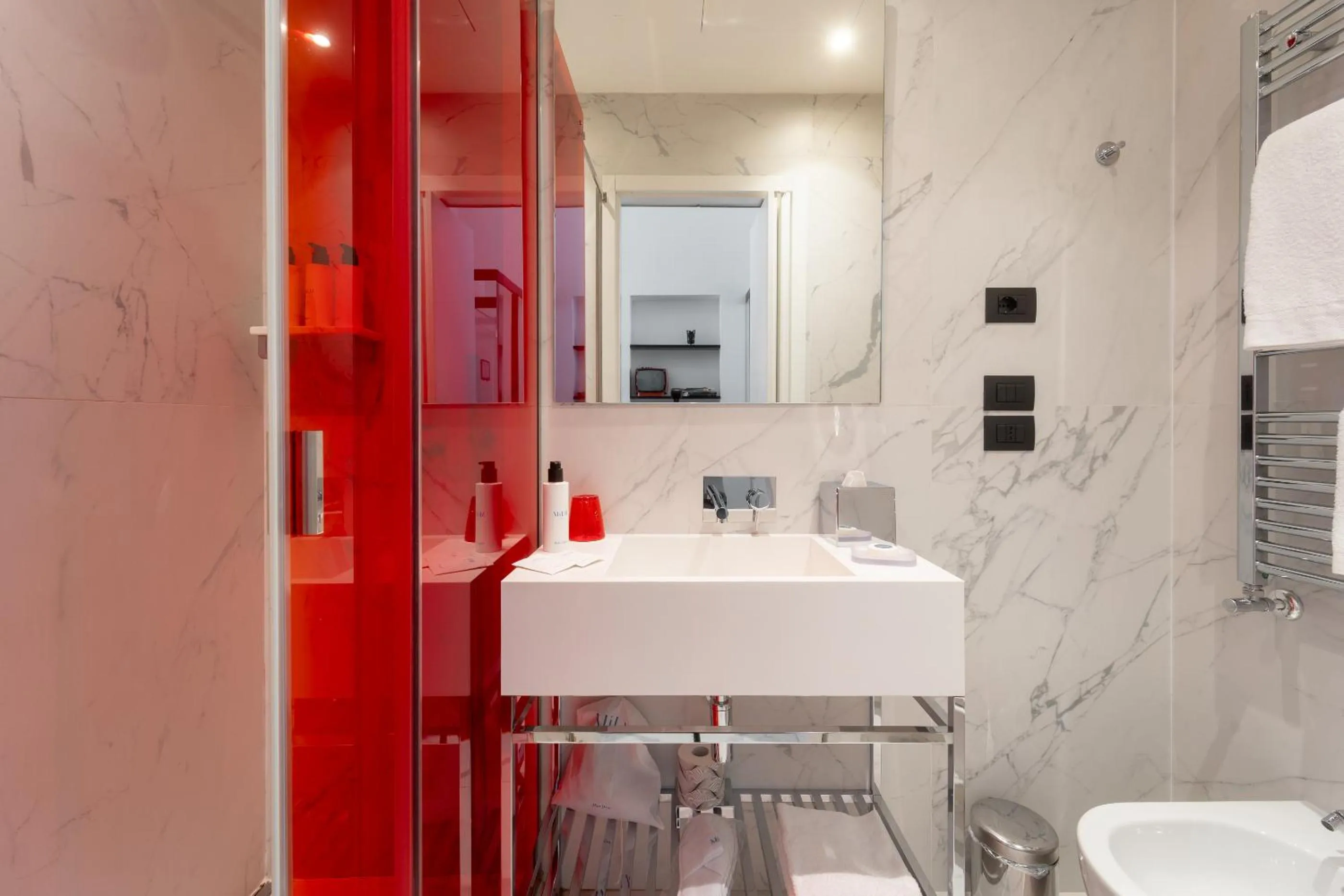 Shower in Hotel Milu Florence