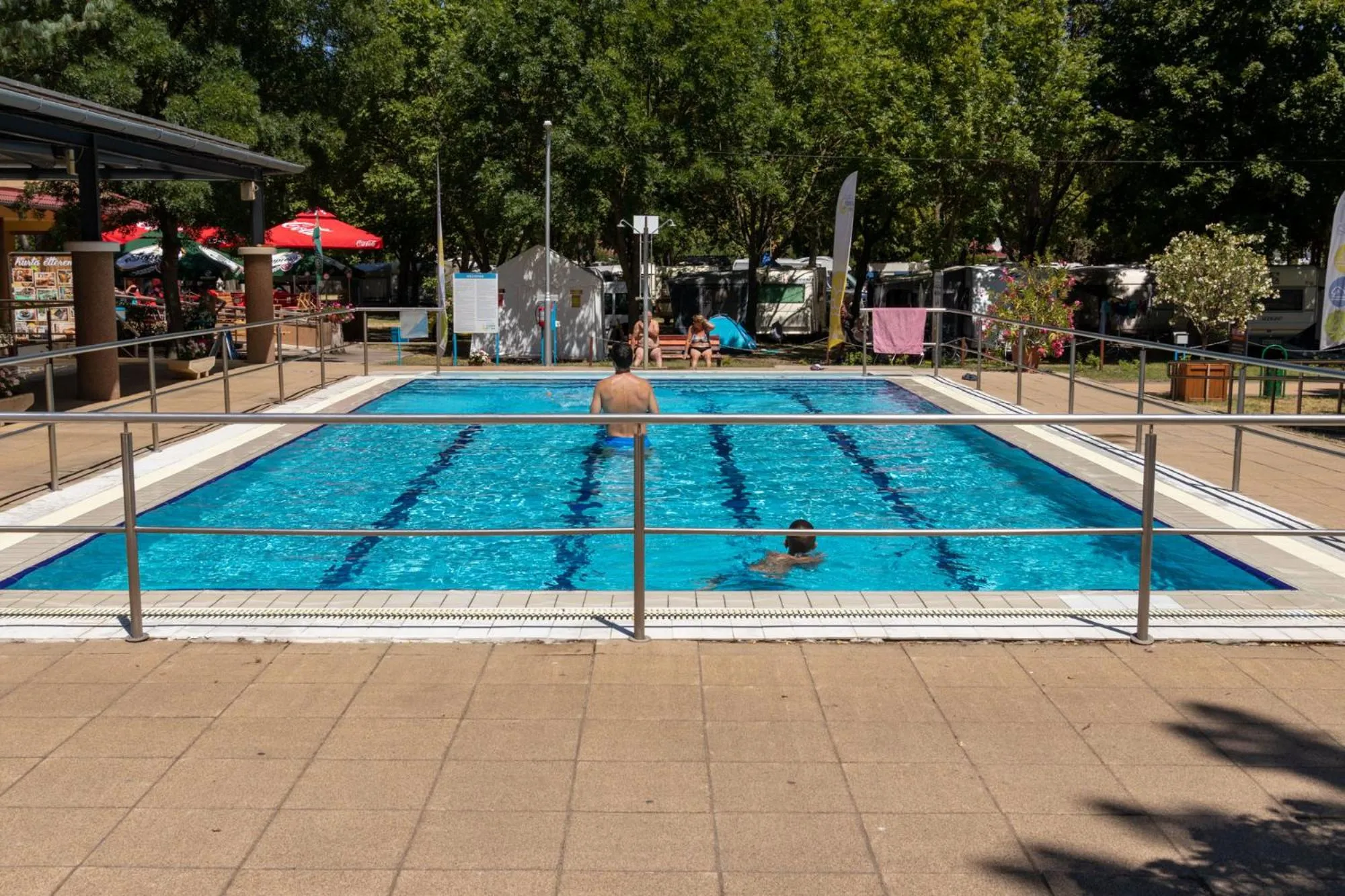 Swimming pool in Hotel Imperial Gyogyszallo es Gyogyfurdo
