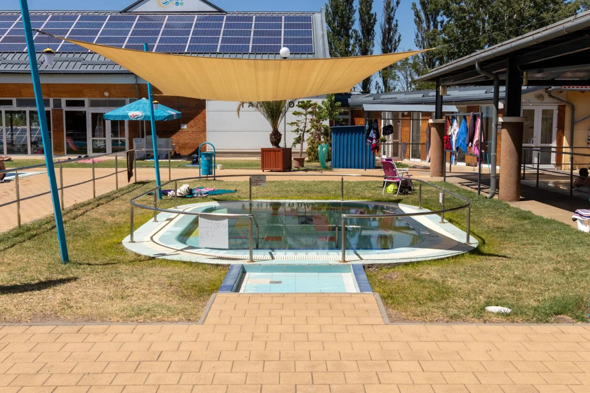 Swimming pool in Hotel Imperial Gyogyszallo es Gyogyfurdo